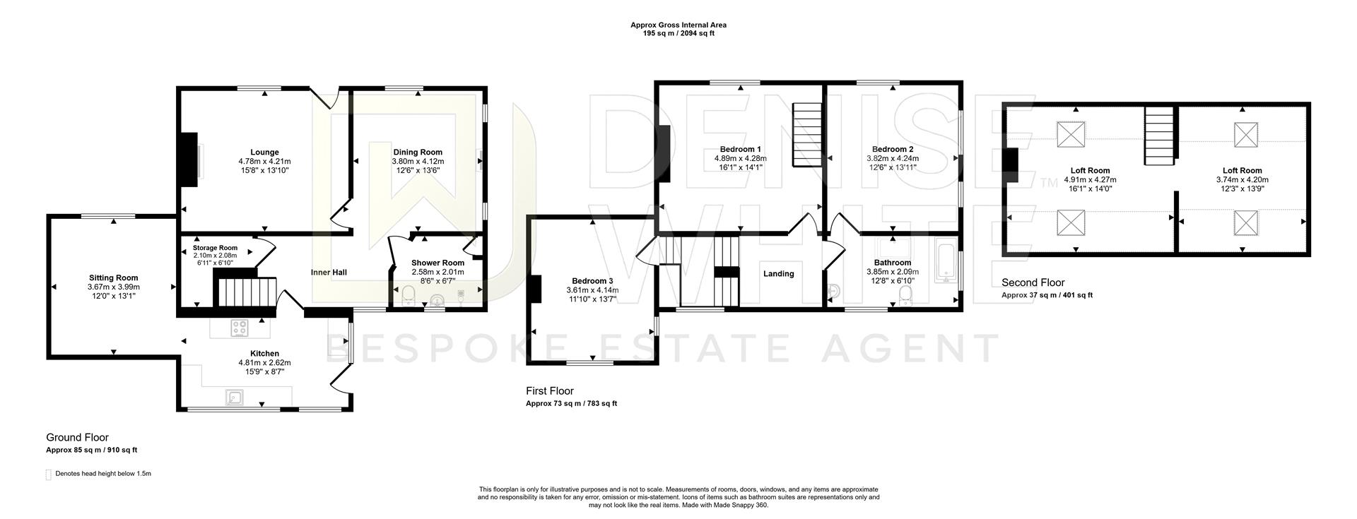 Cresswell Ford Farm, Dilhorne Road, Dilhorne floorplan