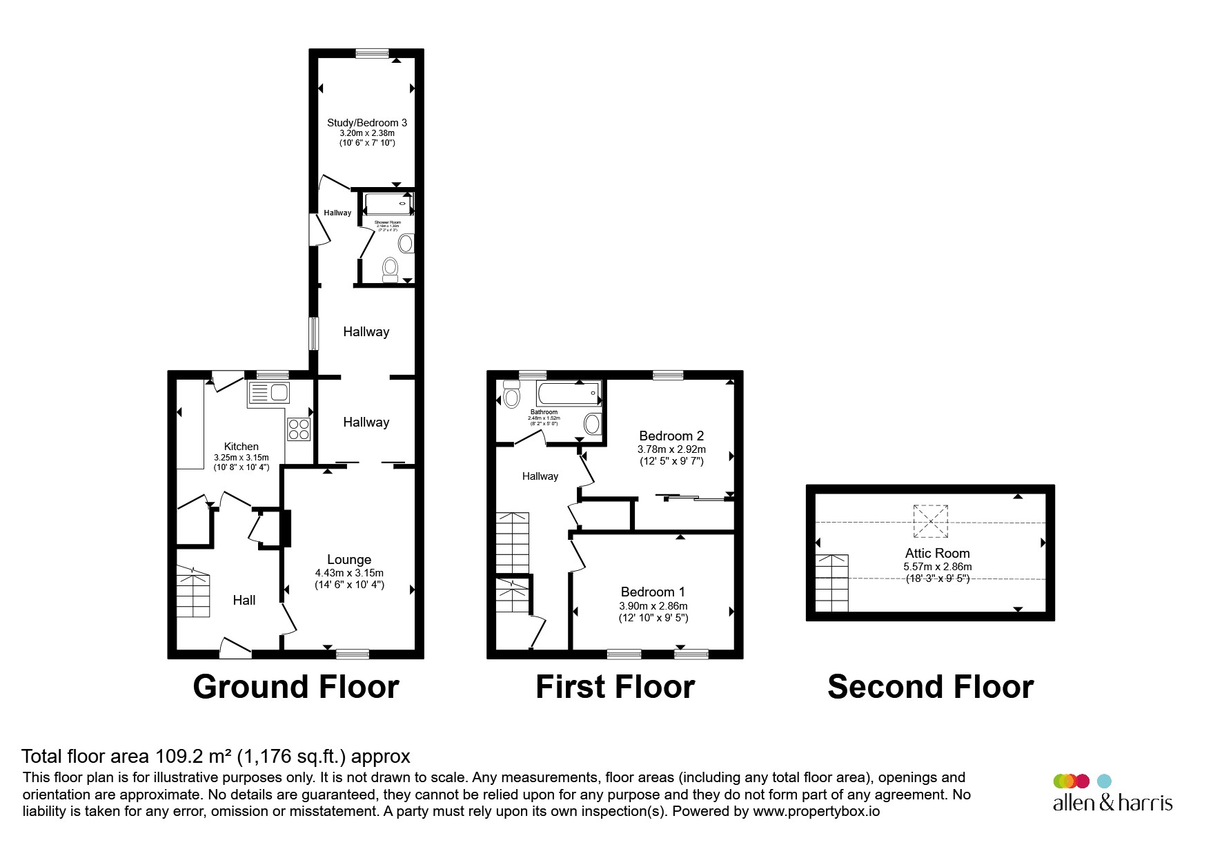9, Burns Drive, Johnstone floorplan
