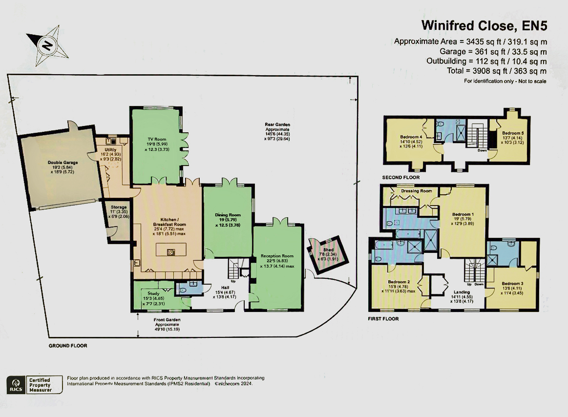 Winifred Close, Winifred Close, Arkley floorplan