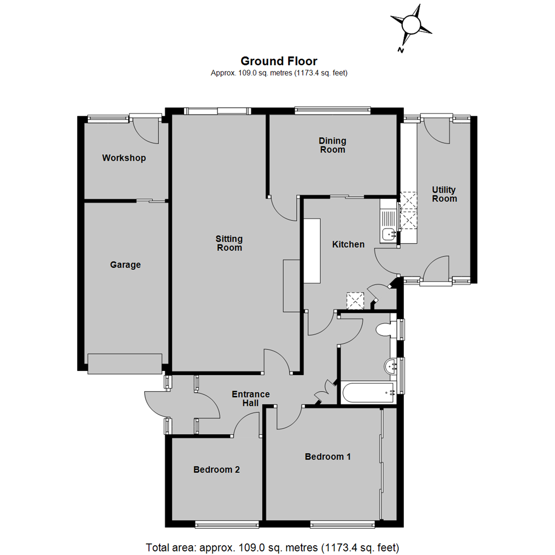 Cliffsend Road, Cliffsend, Ramsgate CT12, 2 bedroom detached bungalow