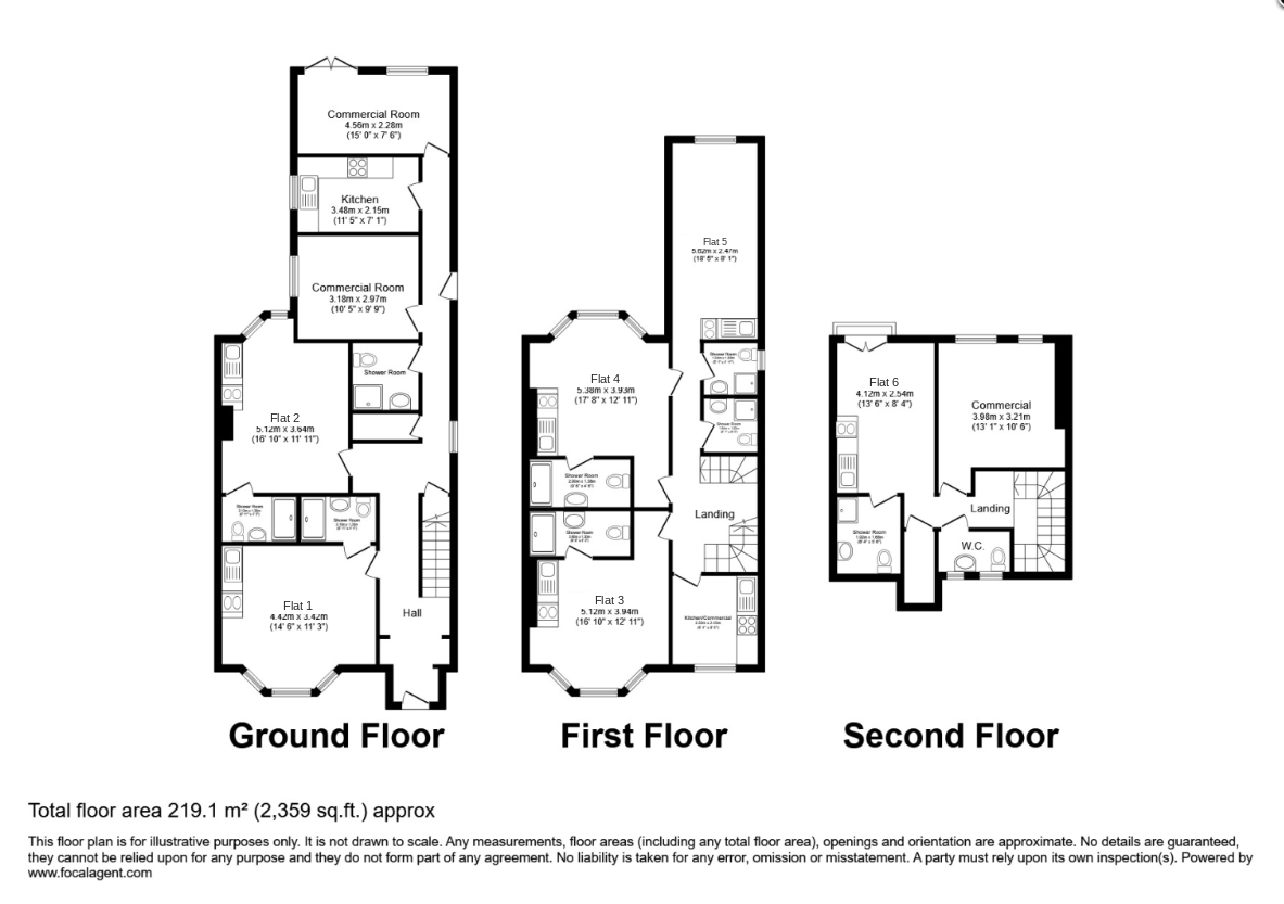Upper Tulse Hill, London floorplan