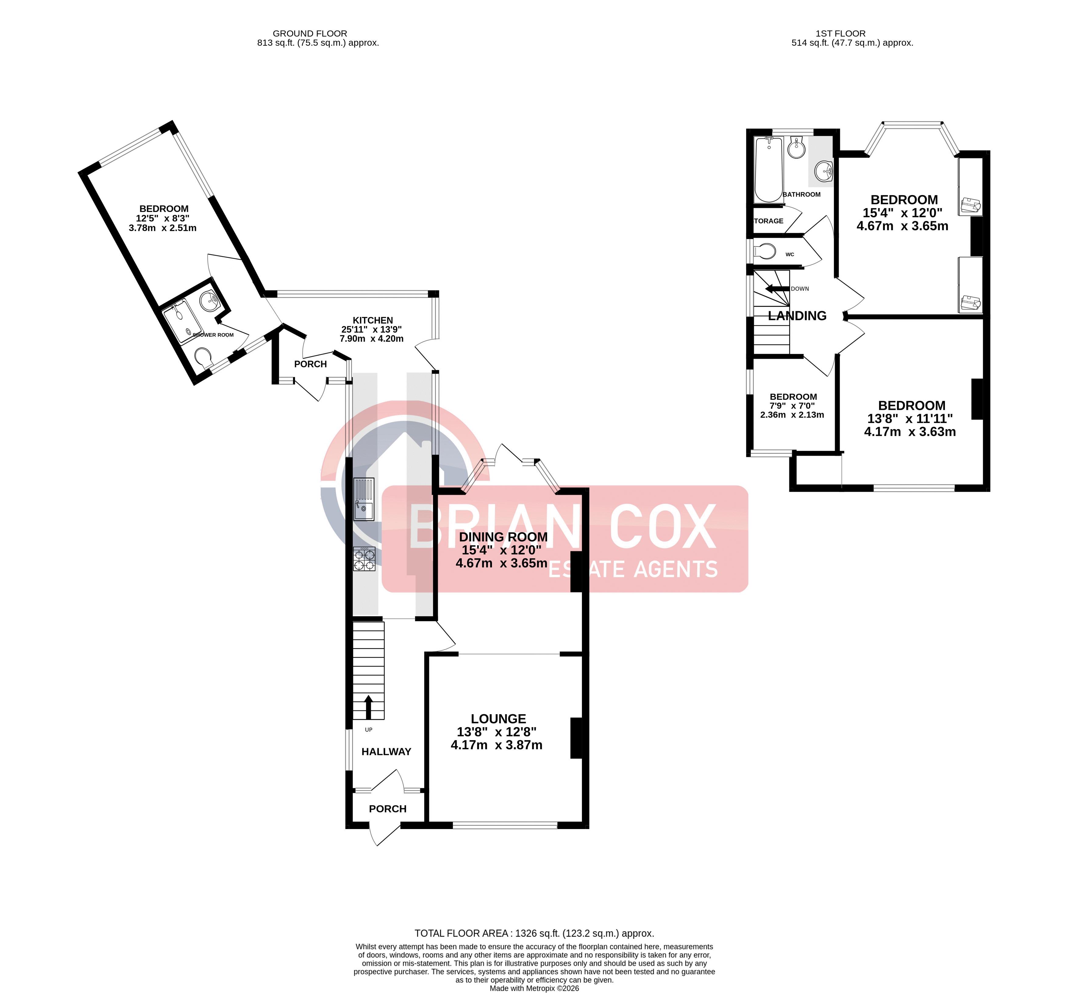 136, Cavendish Avenue, Harrow floorplan