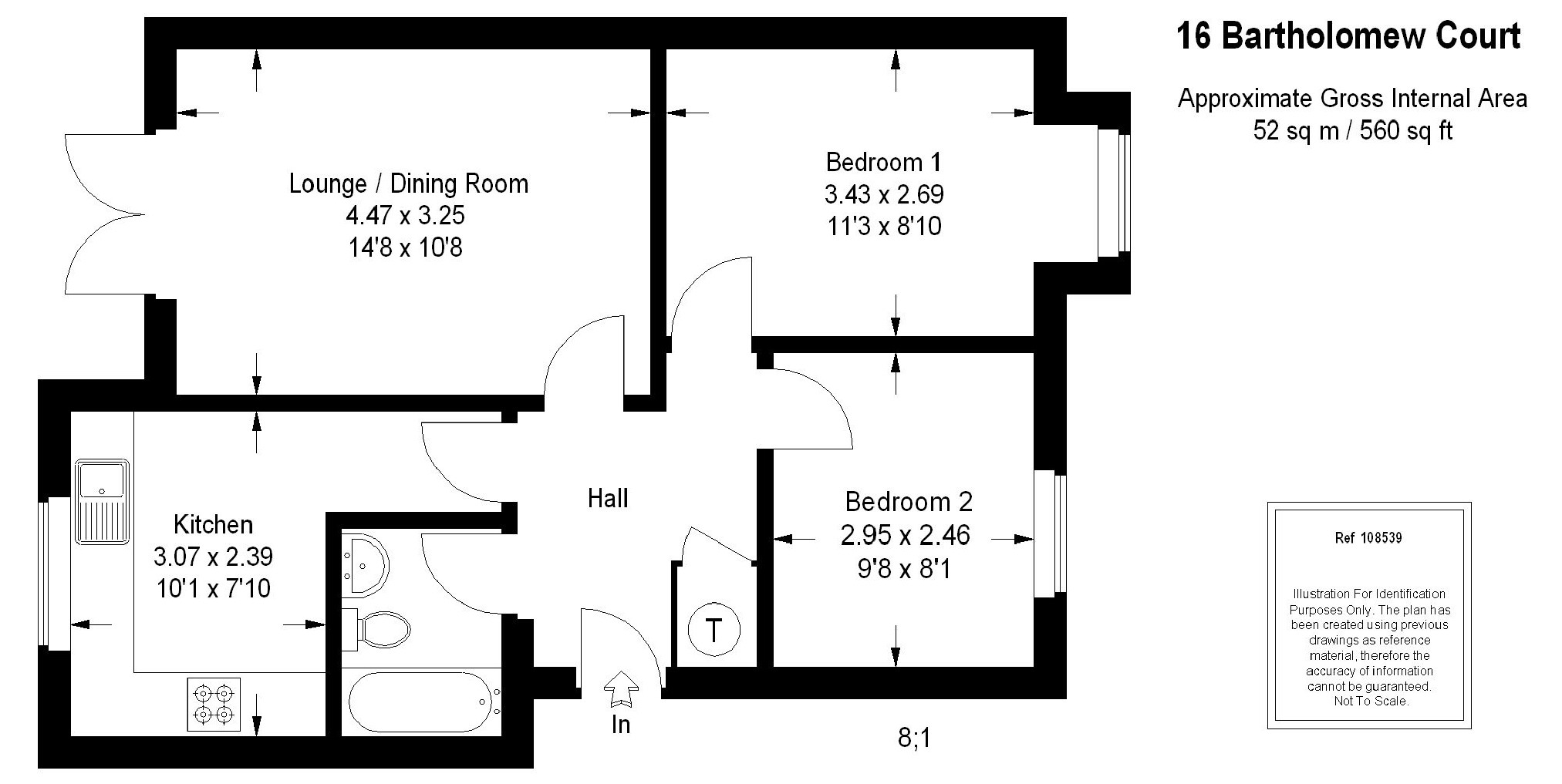 2 Bedrooms Flat to rent in Bartholomew Street, Newbury RG14