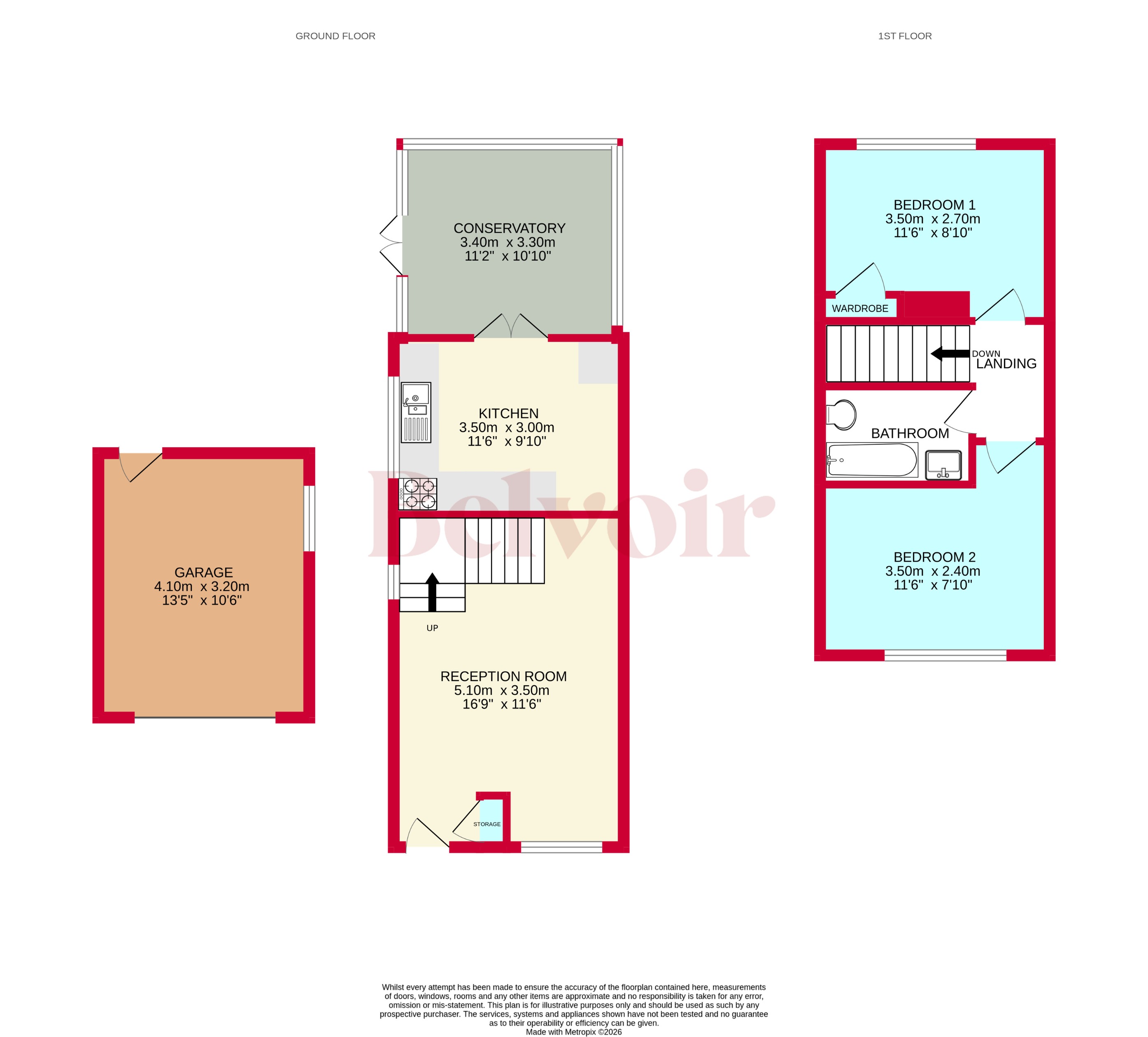 6, Exbury Close, Wolverhampton floorplan