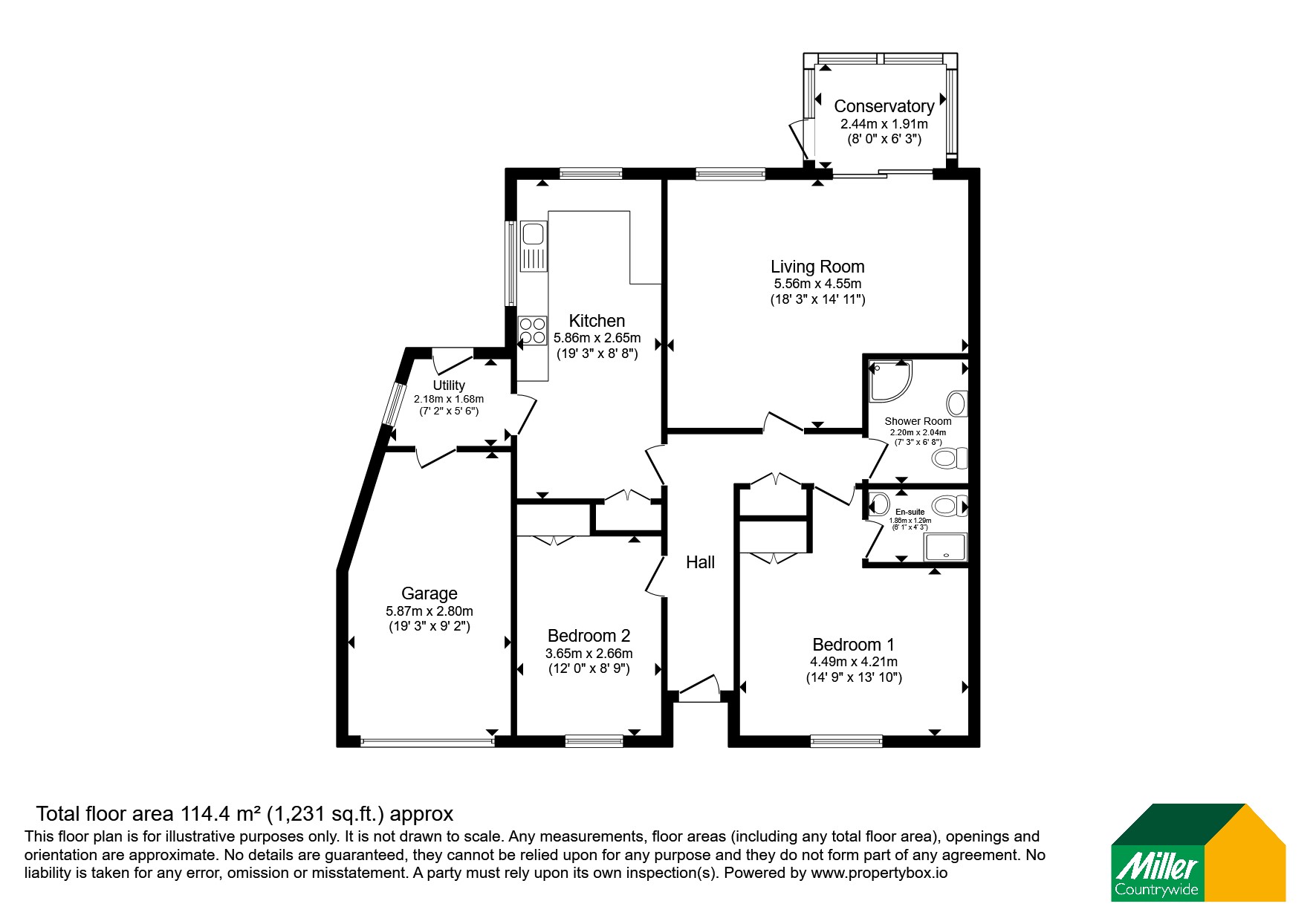 5, Trelispen Park Drive, St. Austell floorplan
