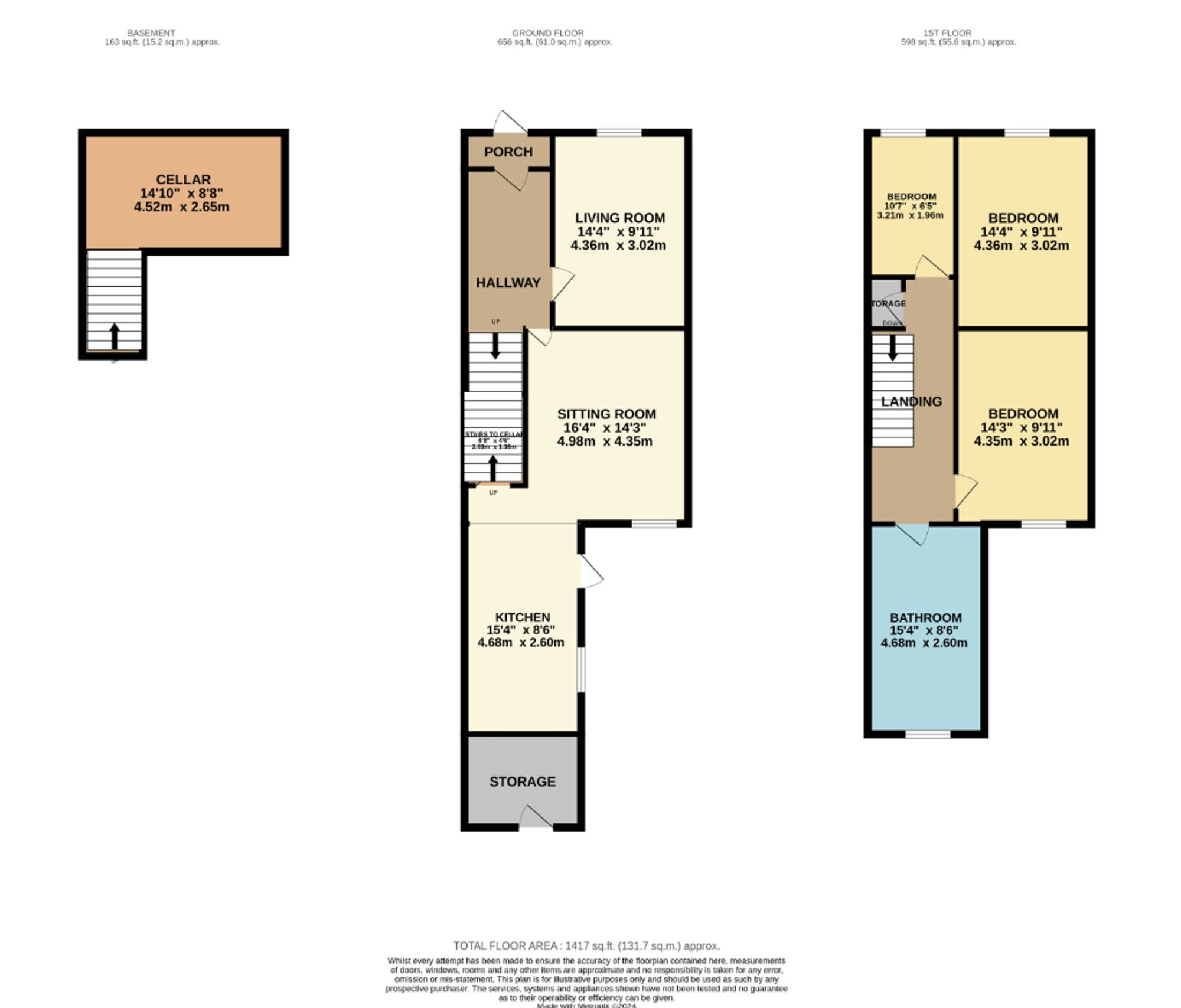 227 Bolton Road, Bury floorplan