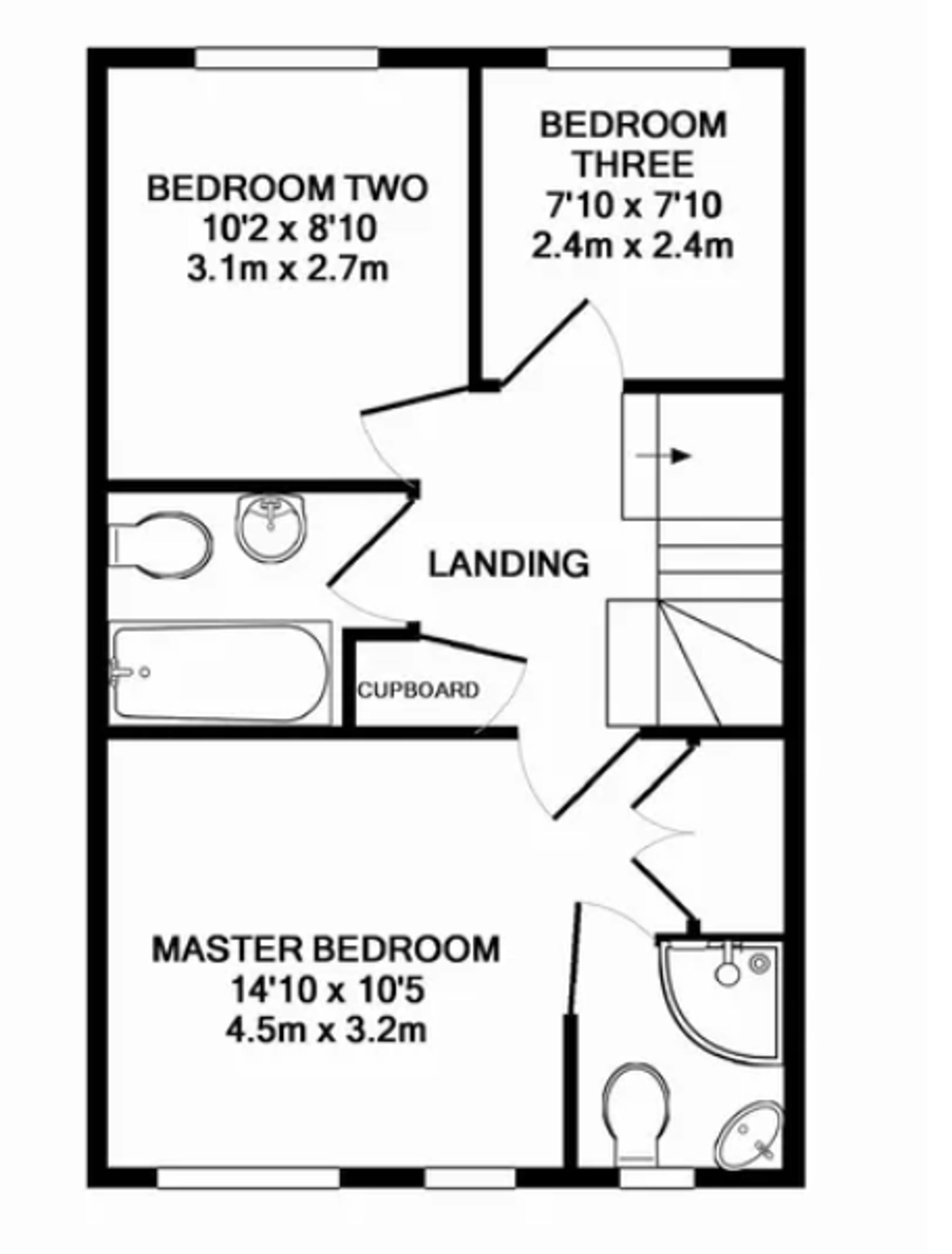 7 Scholars Walk, Leicester floorplan