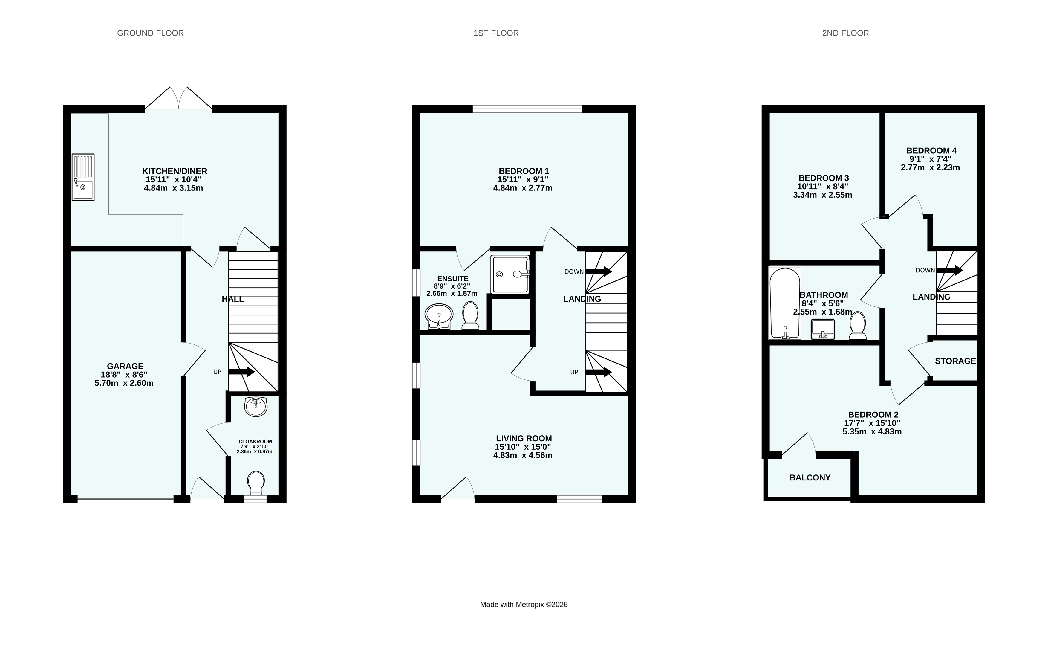 1 White Rock Road, Paignton Devon, Devon floorplan