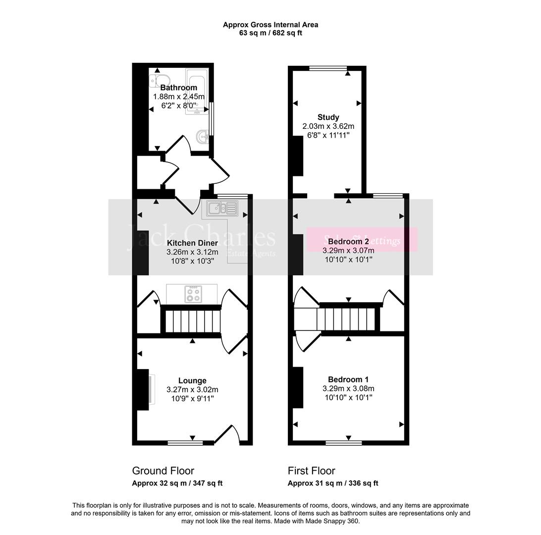 2, Nelson Avenue, Tonbridge floorplan