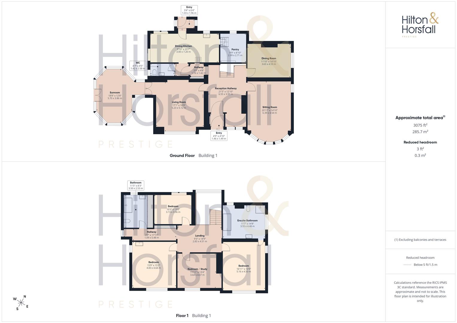 Wheatlands, Cuckstool Lane, Fence floorplan