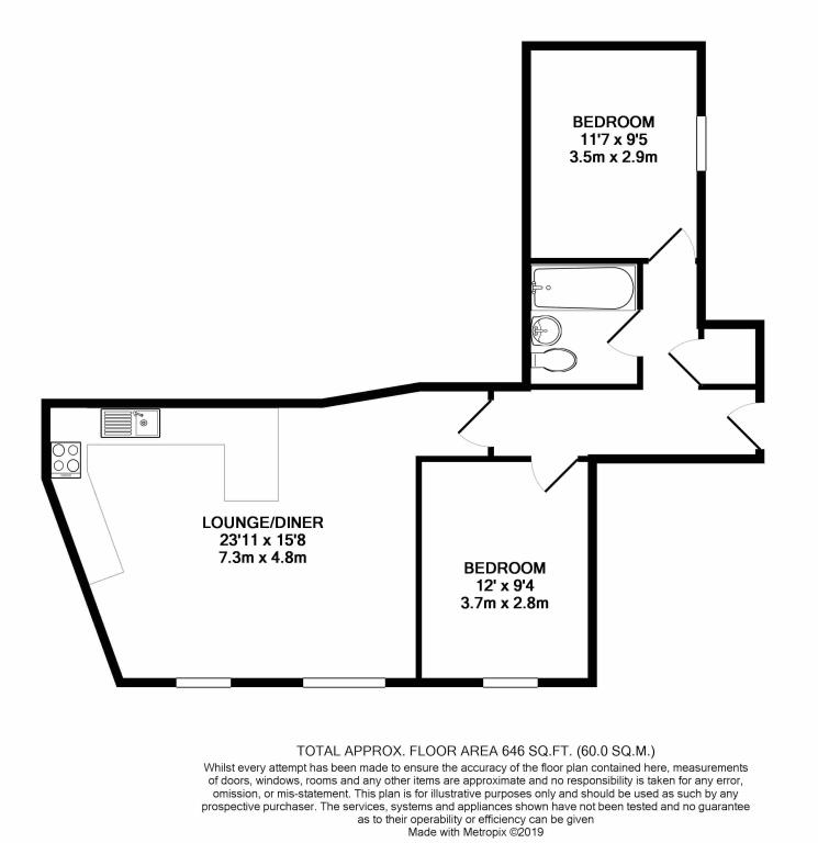 2 Bedrooms Flat to rent in Guild View, Bridge Street, Abingdon OX14