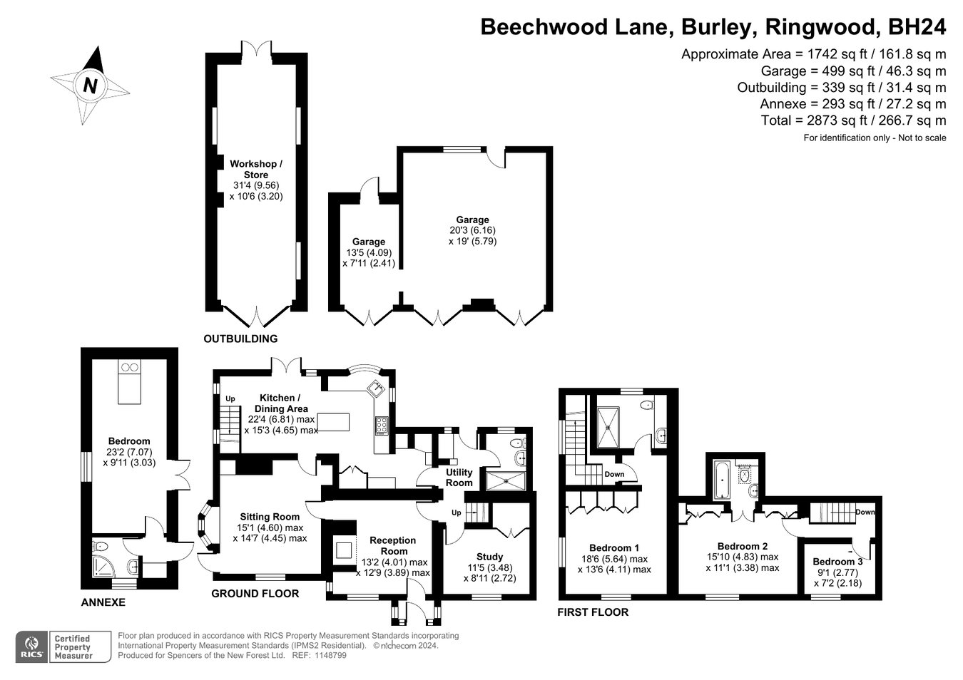 Toms Plott, Beechwood Lane, Ringwood floorplan