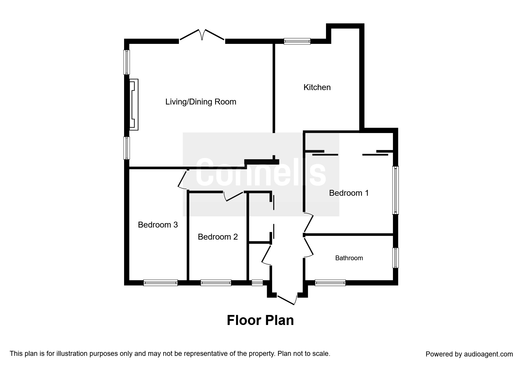 3 Bedrooms Maisonette for sale in Woodend Close, Crawley RH10