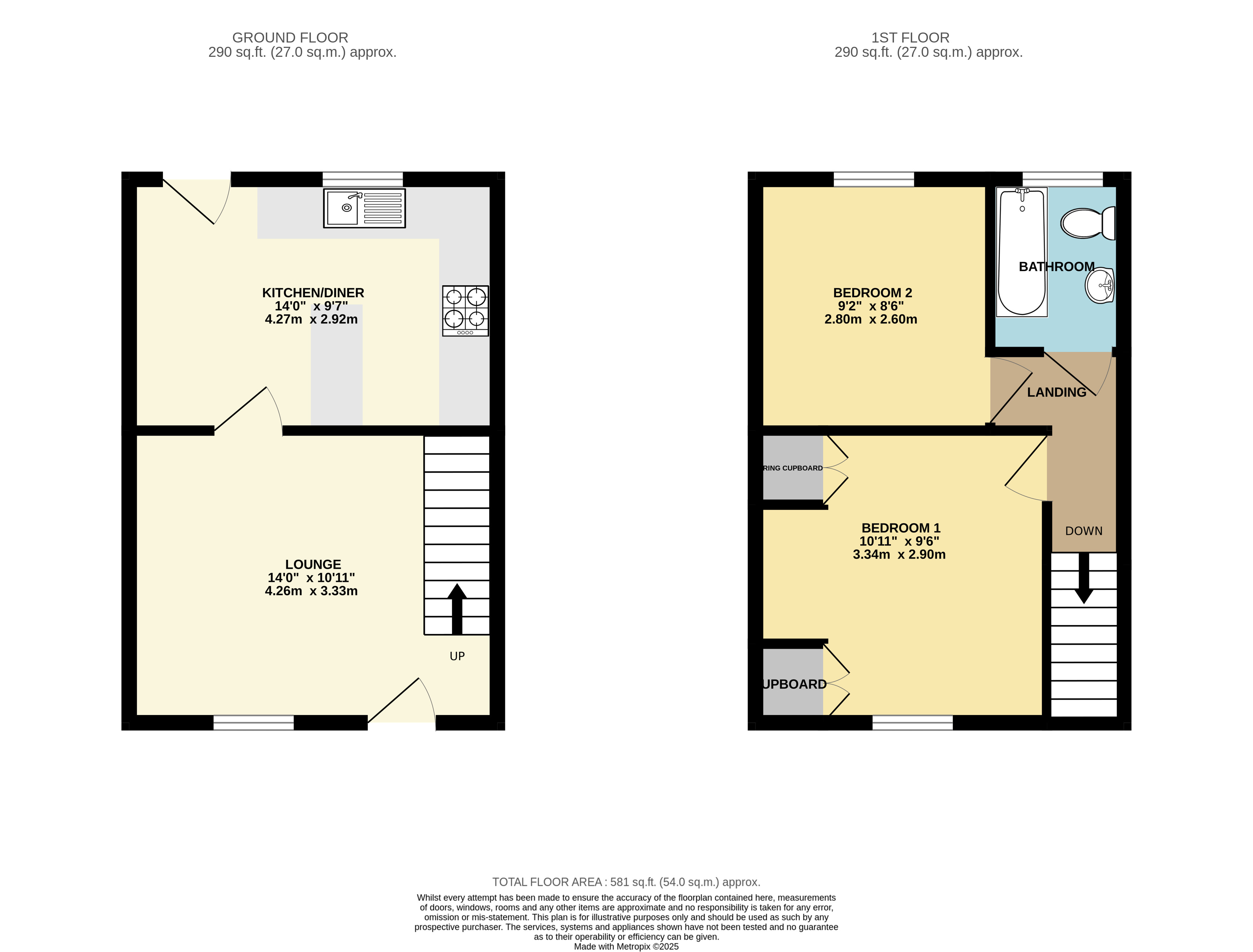 45, Haynes Road, Westbury floorplan