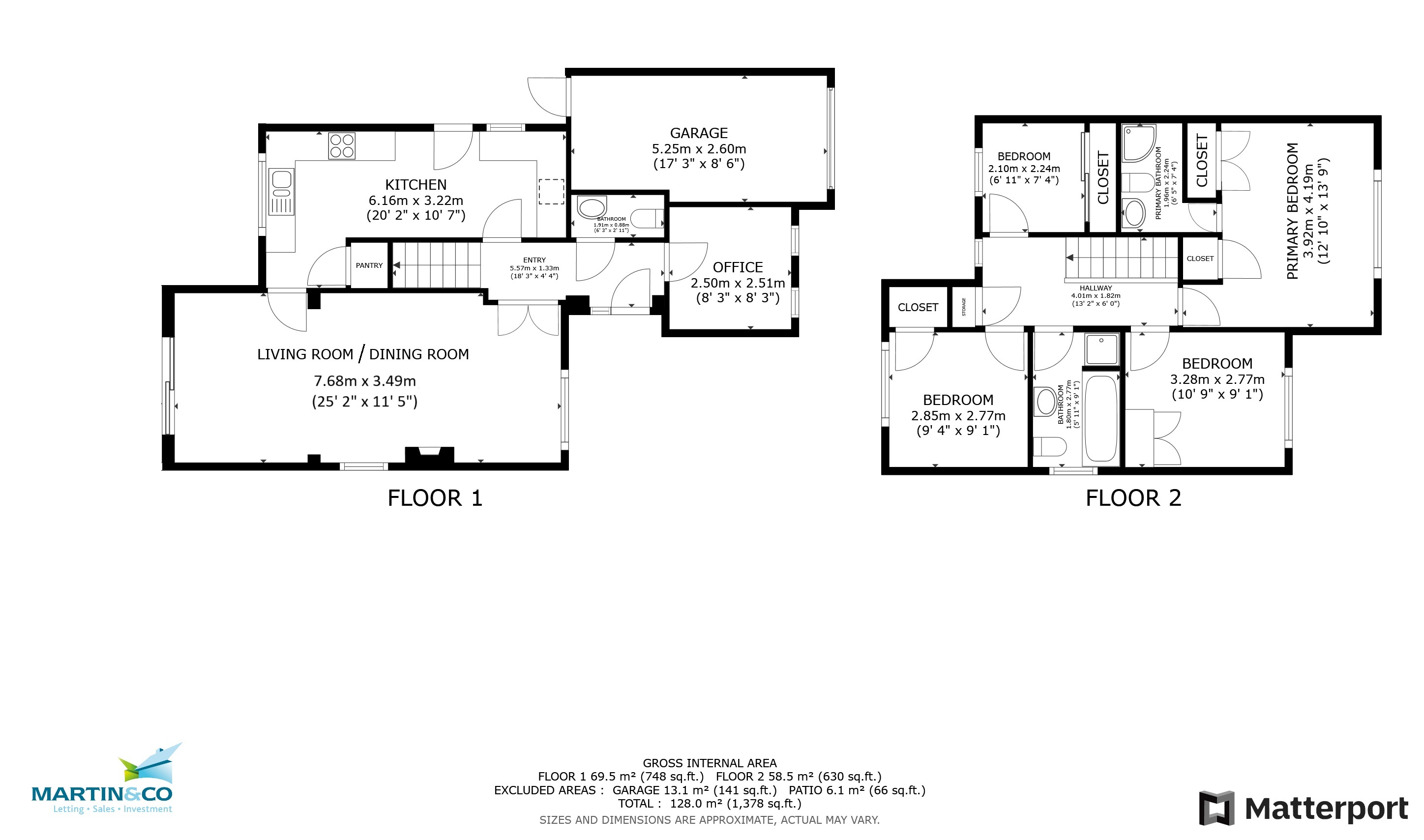 8, Drakes Place, Cheltenham floorplan