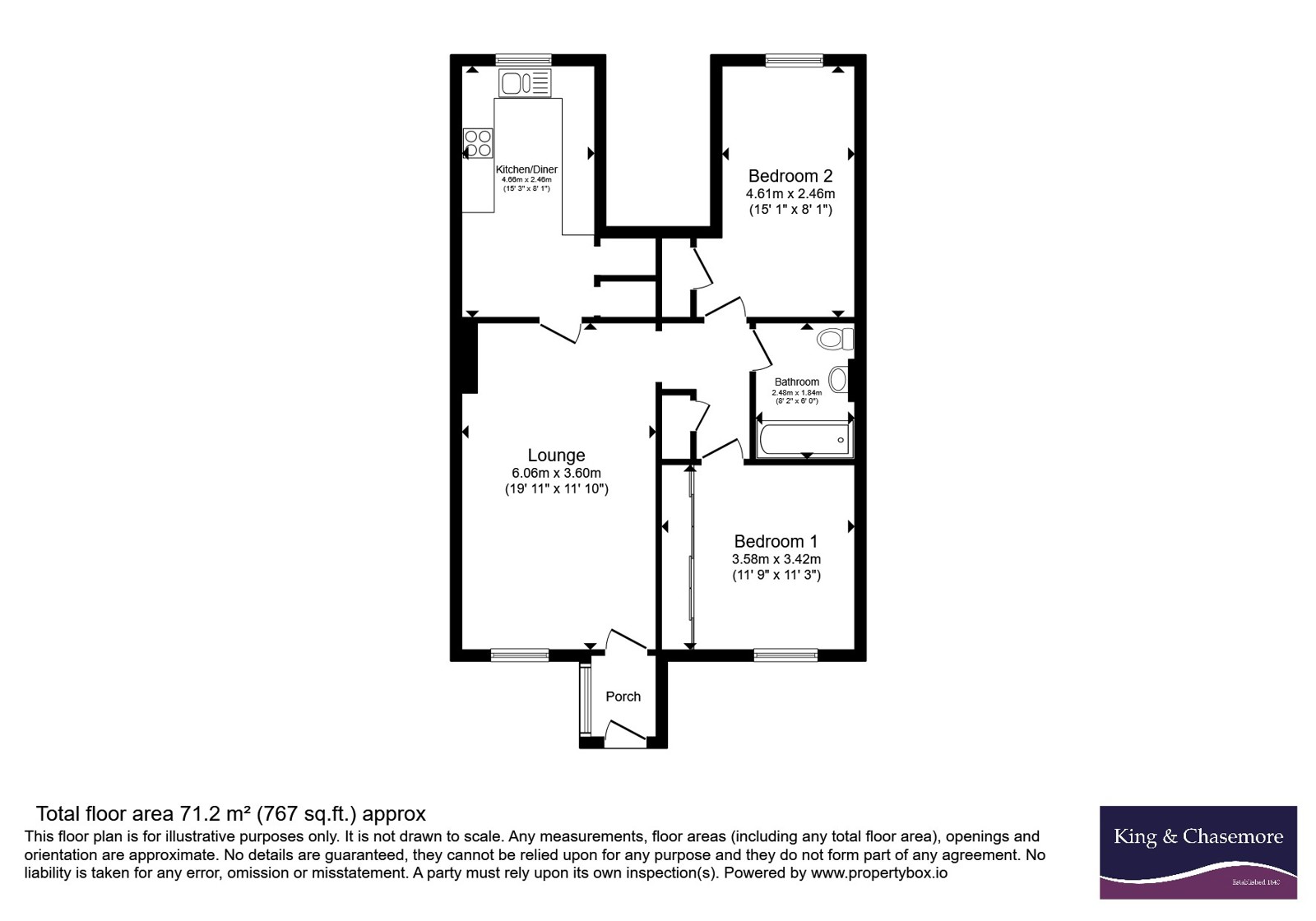 3 Harrier Court,, Bristol Close, West Sussex floorplan