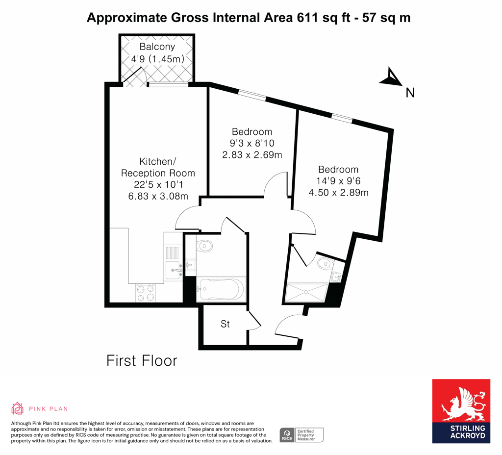 Cabot Close, Croydon, CR0 floorplan