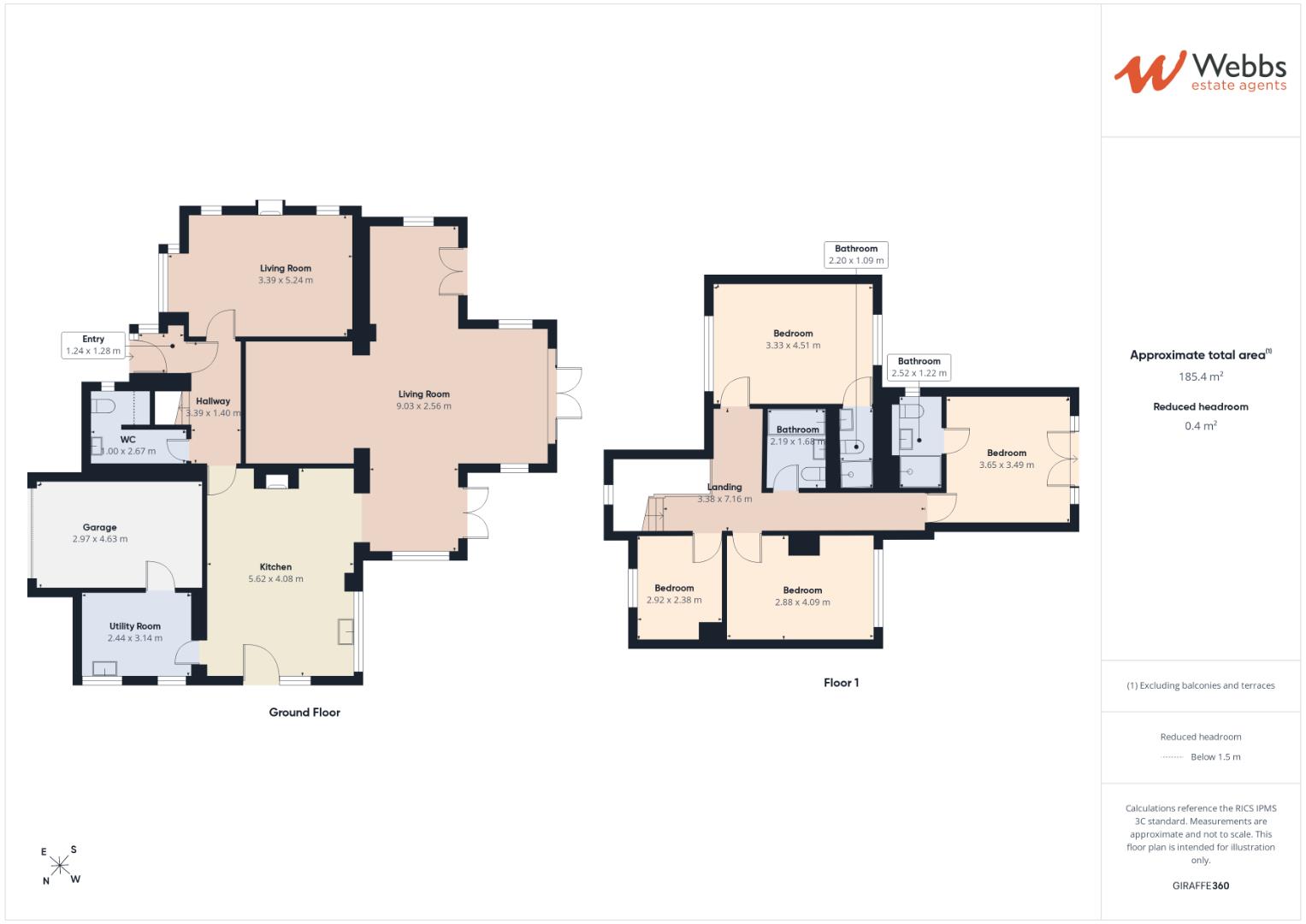61, Old Penkridge Road, Cannock floorplan