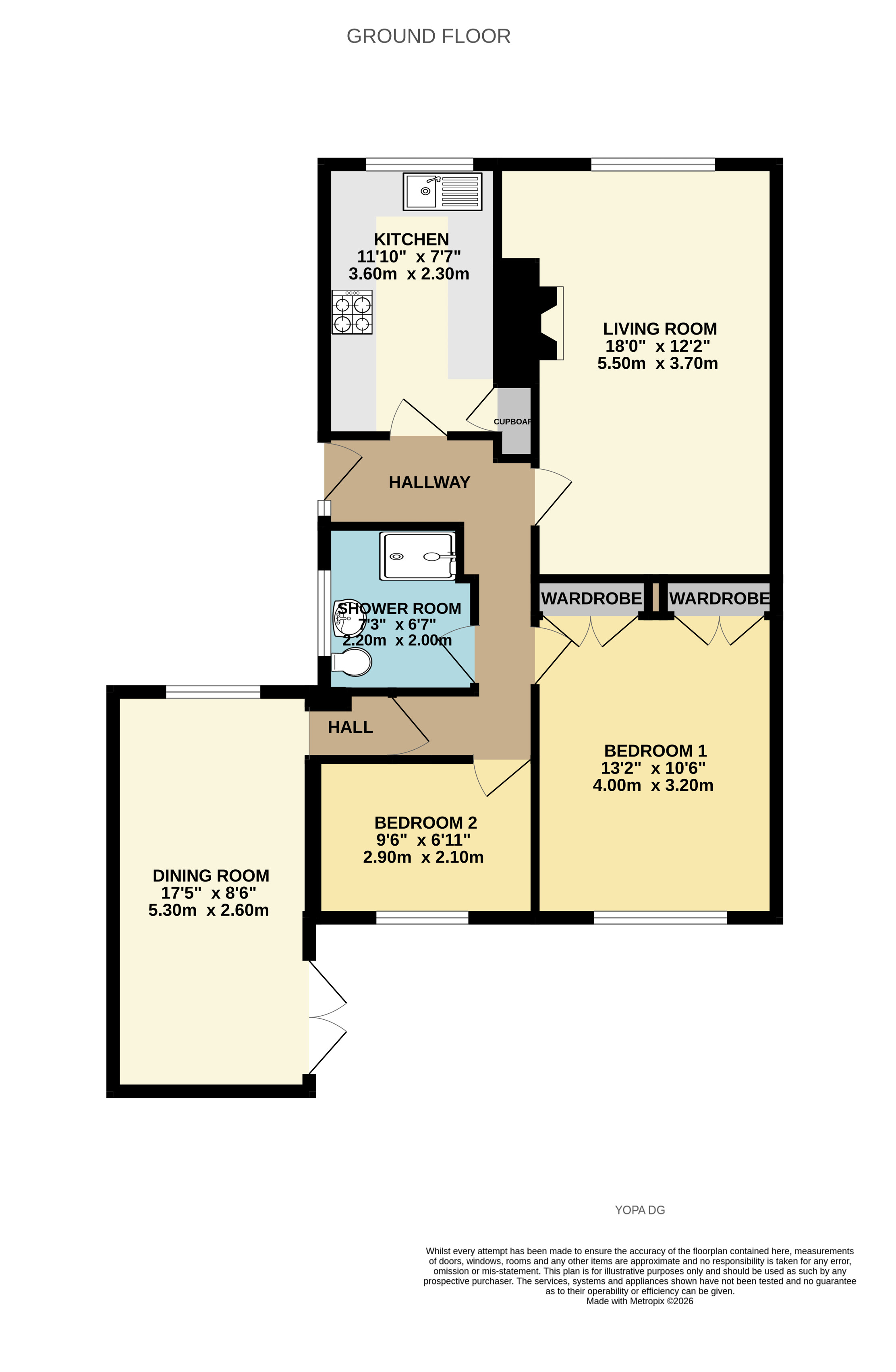 1, Grieve Walk, Dumfries floorplan