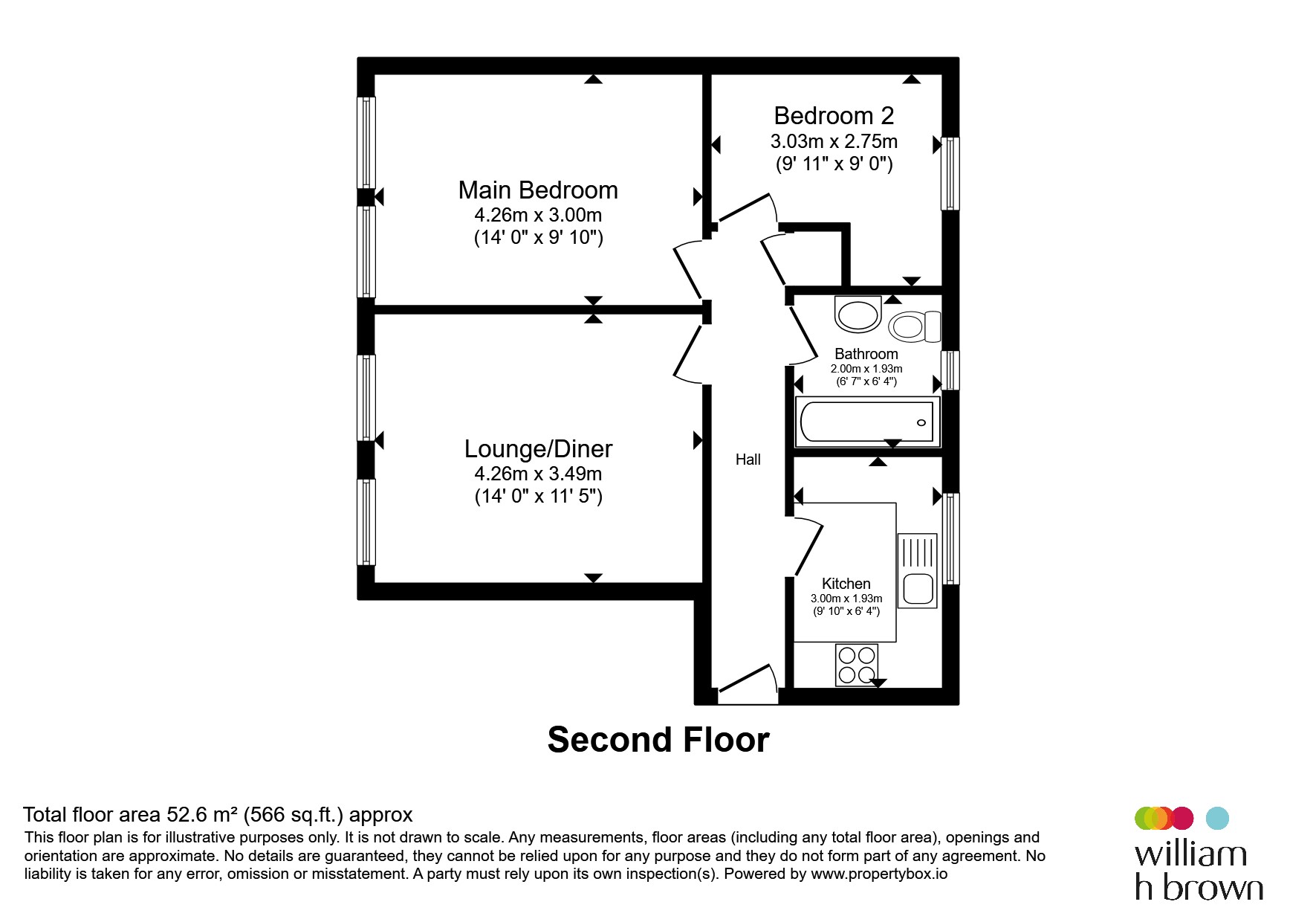 80, Finney Drive, Northampton floorplan