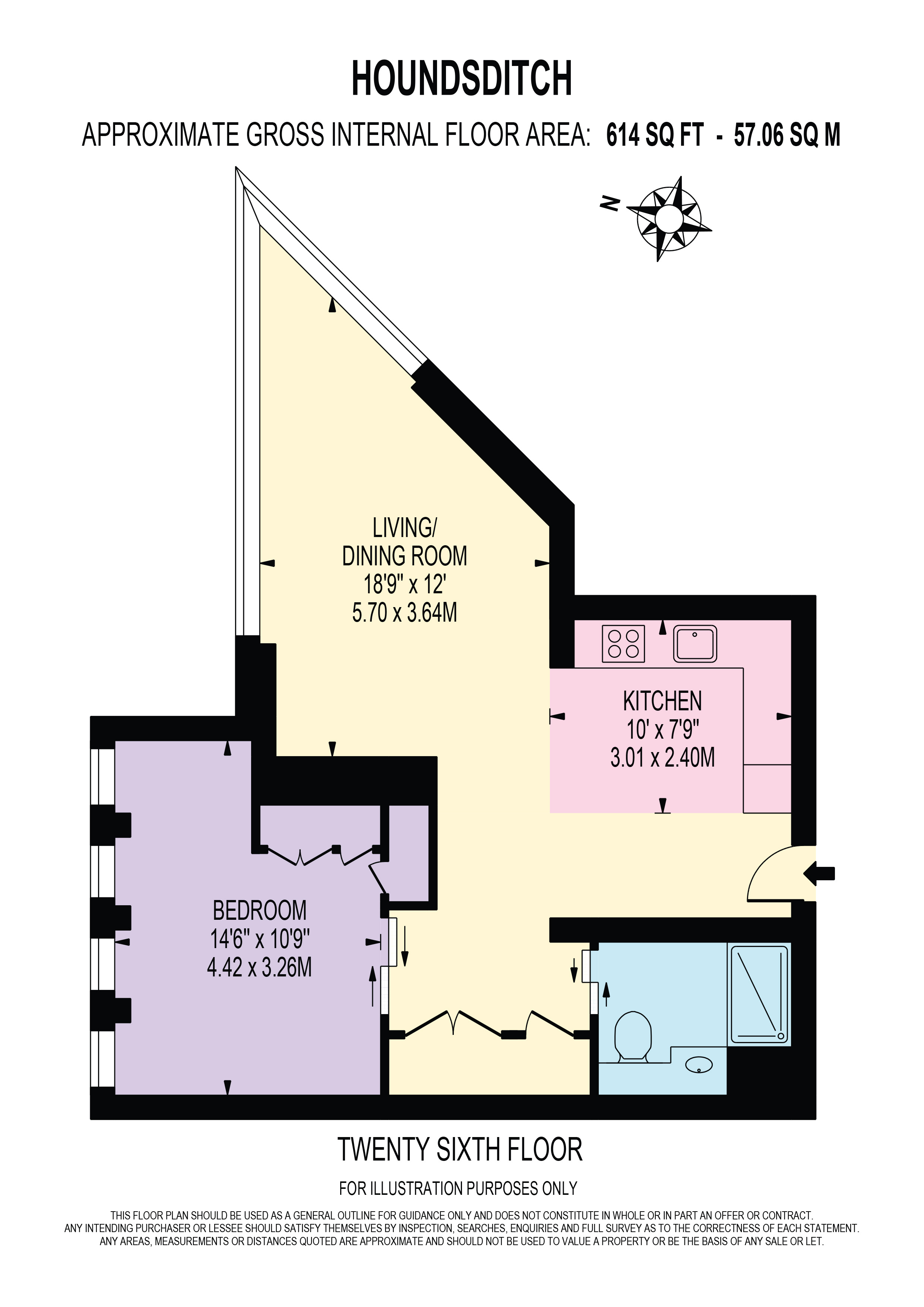 One Bishopsgate Plaza, London floorplan