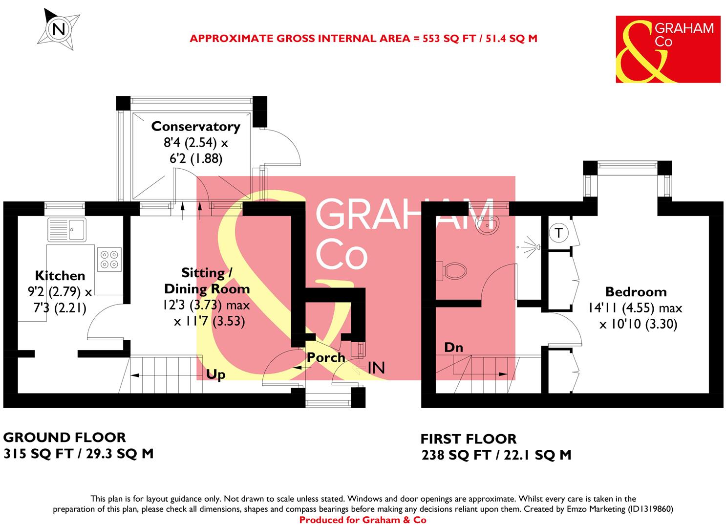 30, Danehurst Place, Andover floorplan