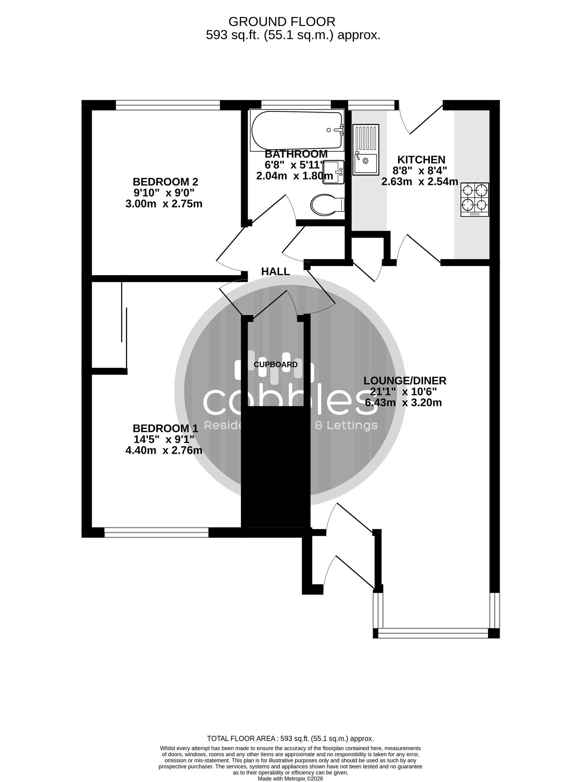 42 Somertons Close, Guildford floorplan