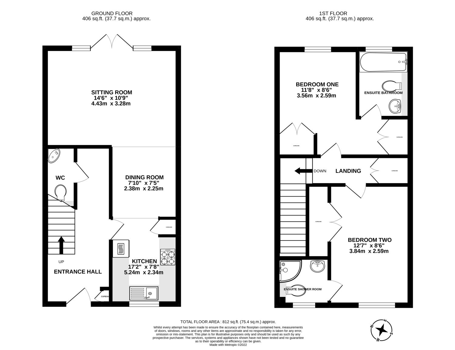 4, Goodmans Court, Alresford floorplan