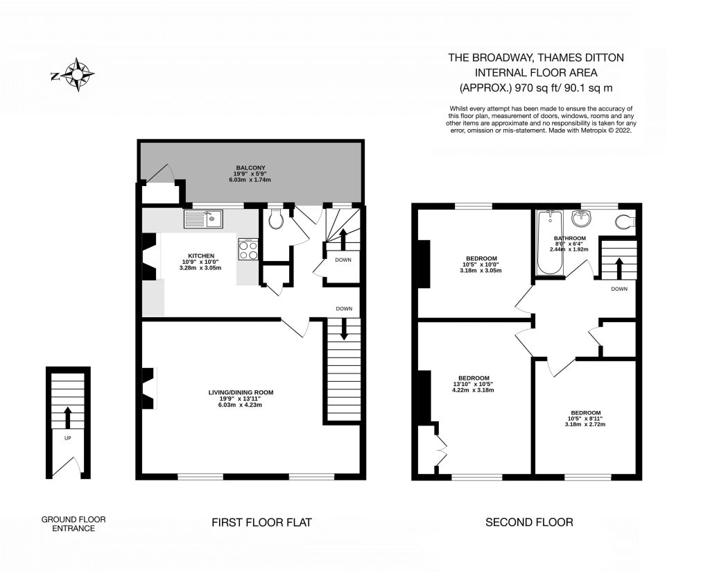 5A, The Broadway, Thames Ditton floorplan