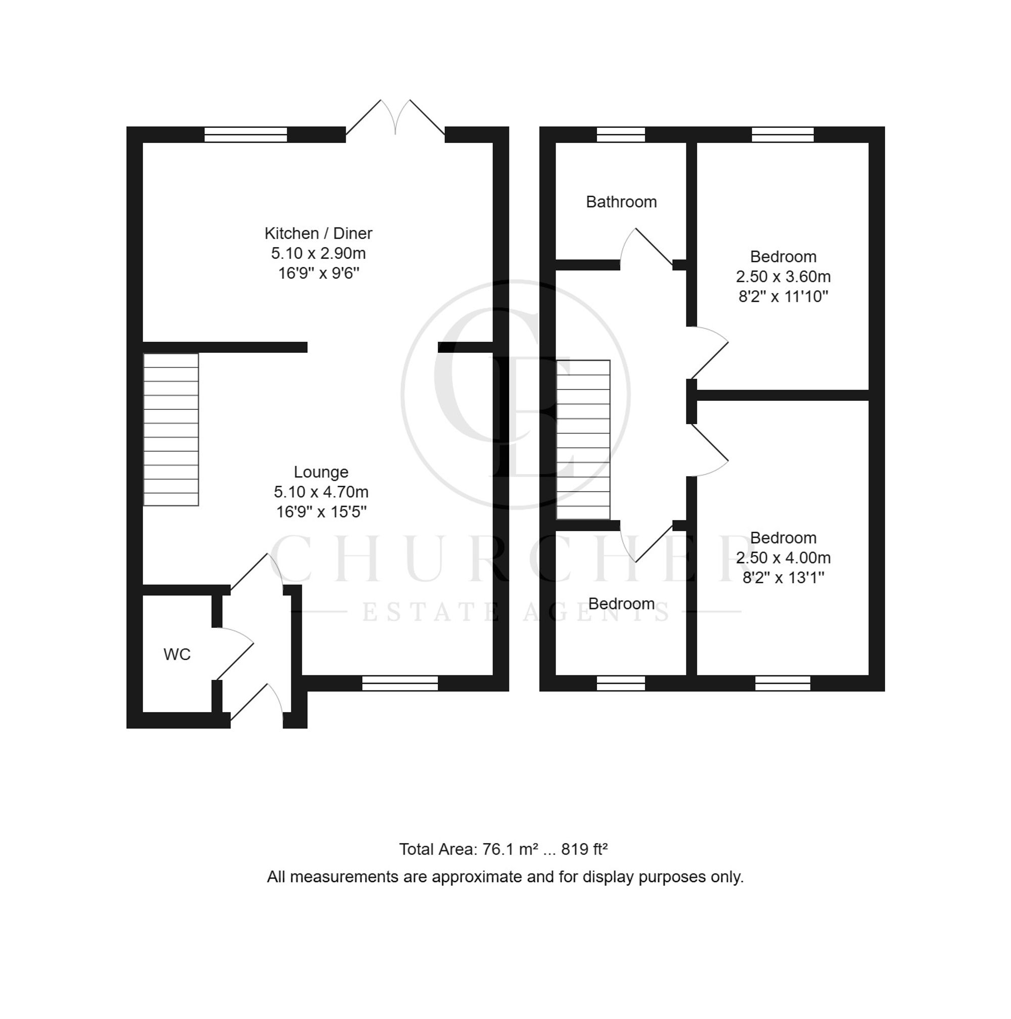 10 Field Close, Ormskirk floorplan