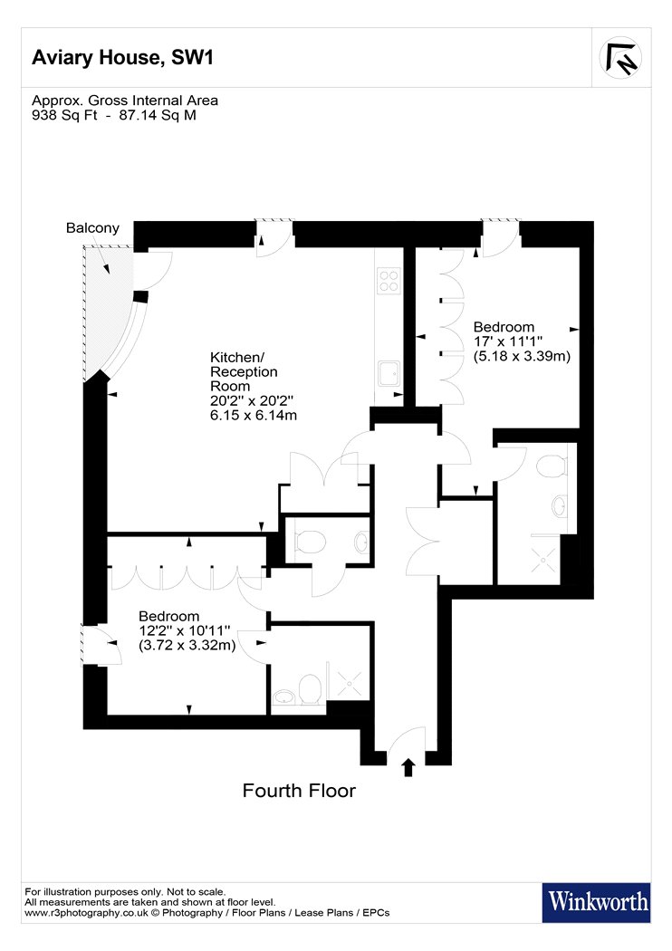 Wilfred Street, London floorplan