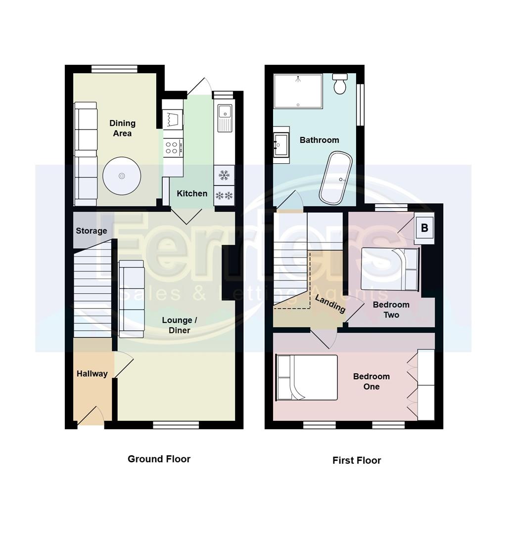 2, Station Street, Maesteg floorplan