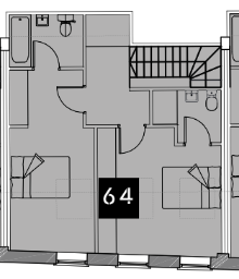 Apartment 64, 1 Carnation Place, Tulip Street,, Nottingham floorplan