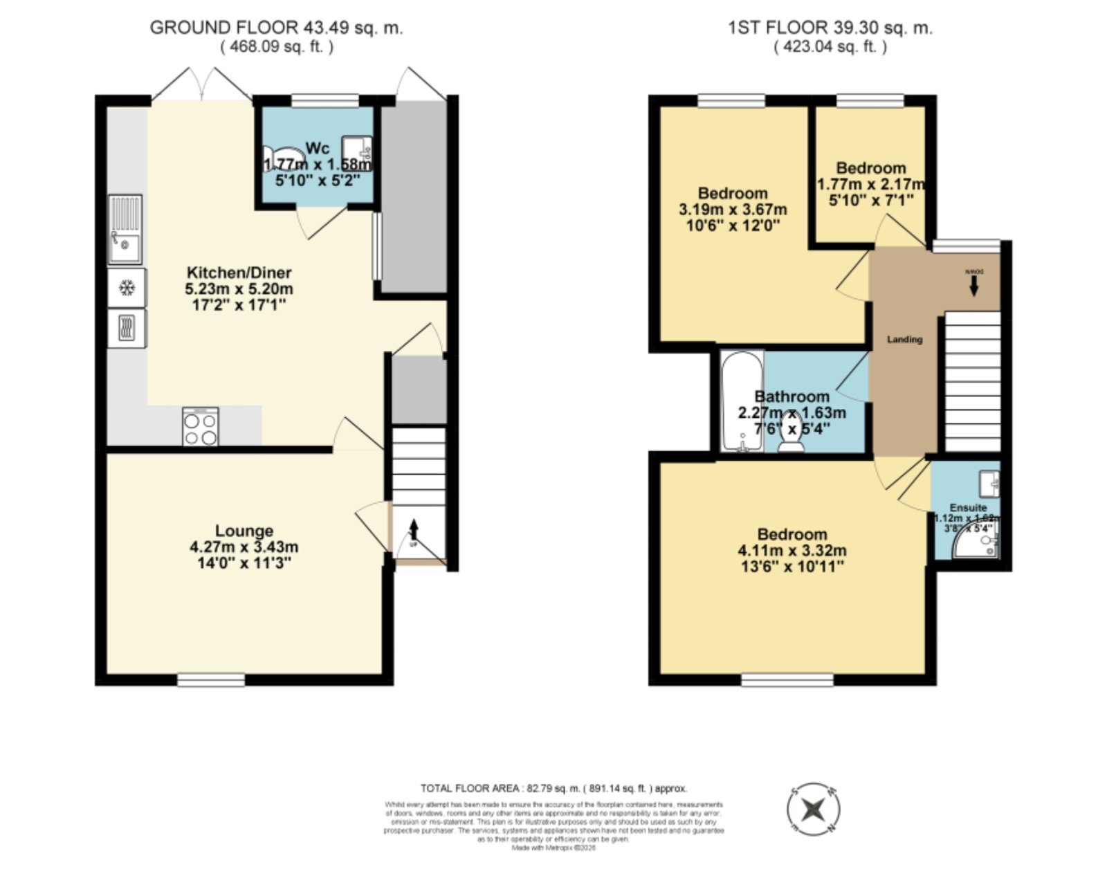 5, Allenby Avenue, Kent floorplan