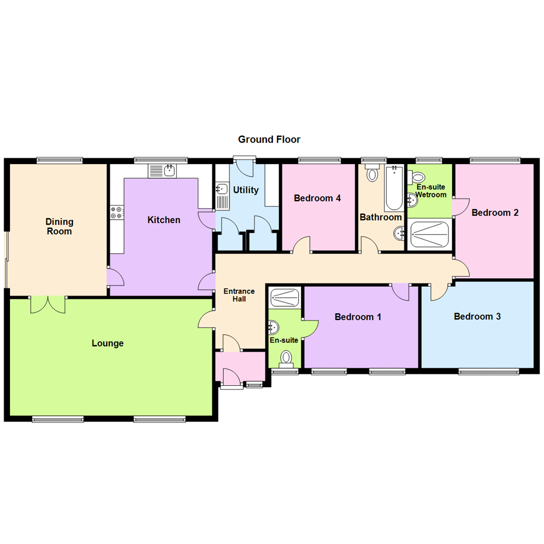 Skomer Drive, Milford Haven SA73, 4 bedroom detached bungalow for sale