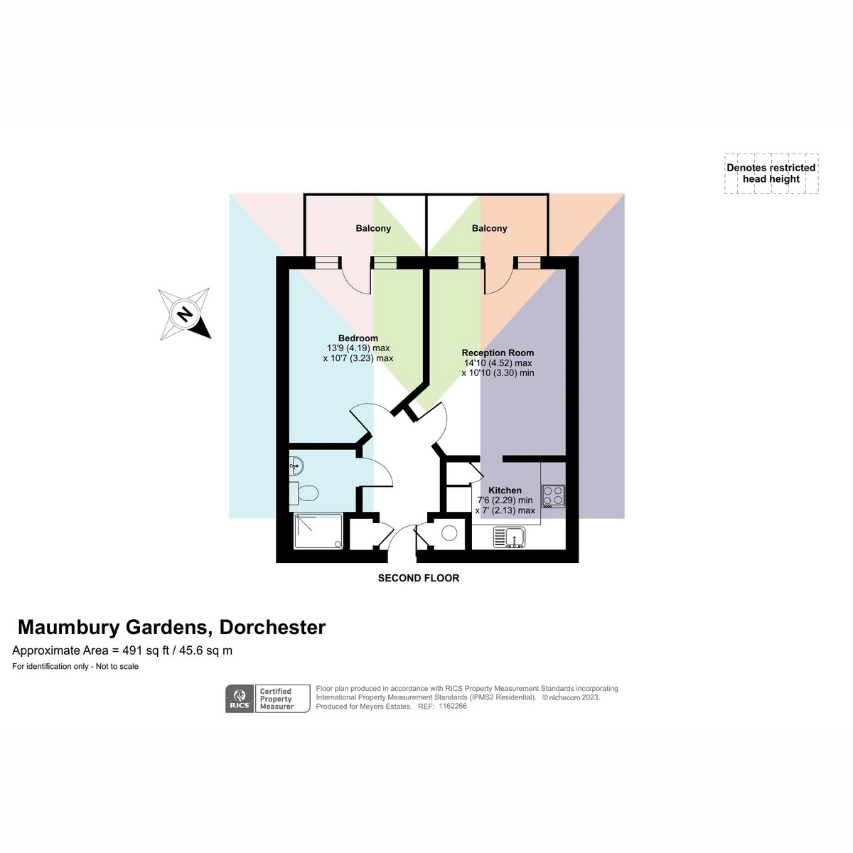 17 Signature House, 3 Maumbury Gardens, Dorchester floorplan