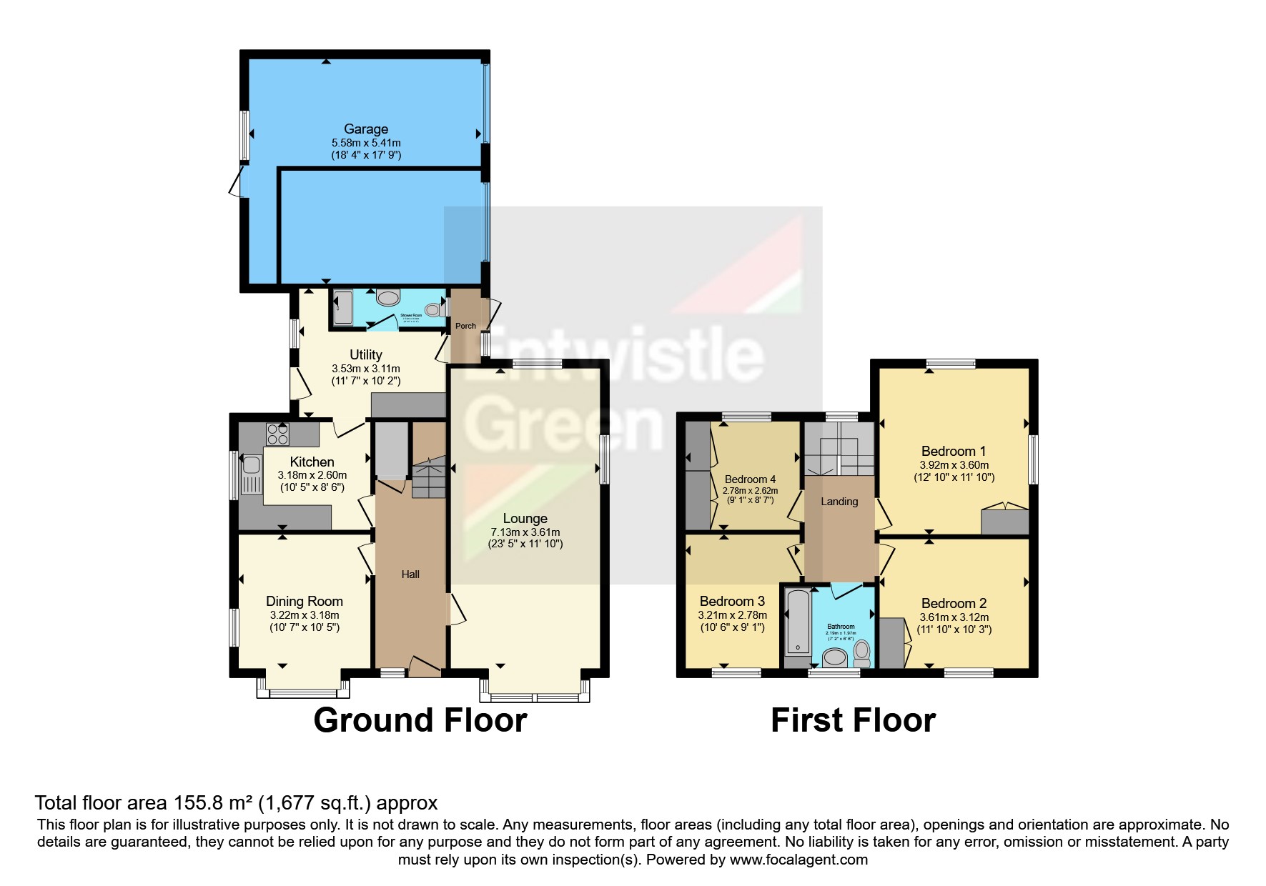 Walton Green, WaltonLeDale, Preston, Lancashire PR5, 4 bedroom