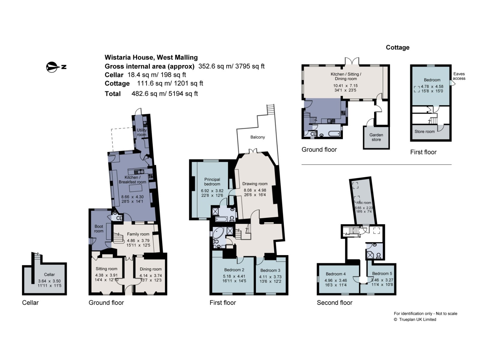 Wistaria, 112, High Street, Kent floorplan
