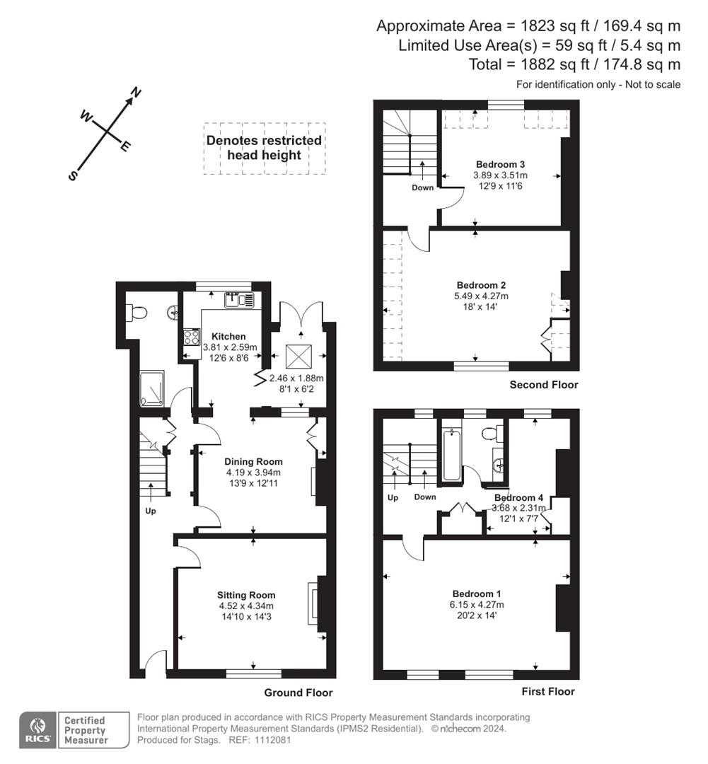 3, Bank Square, Dulverton floorplan