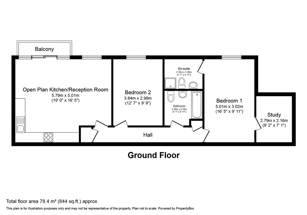 25 Zeus Court,, Fairfield Road, West Drayton floorplan
