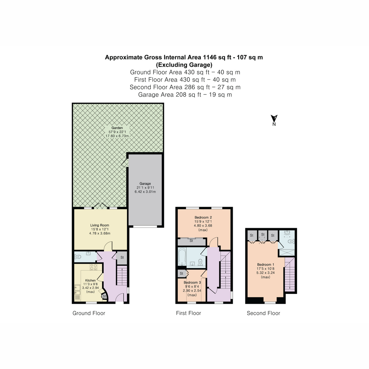7, Cottongrass Road, Didcot floorplan