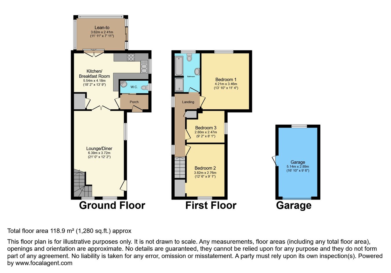 28, Pound Lane, Ely floorplan
