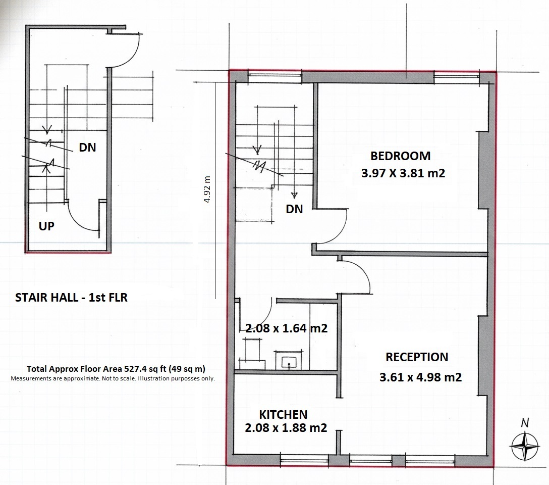 Flat B, 170, West Hendon Broadway, West Hendon floorplan