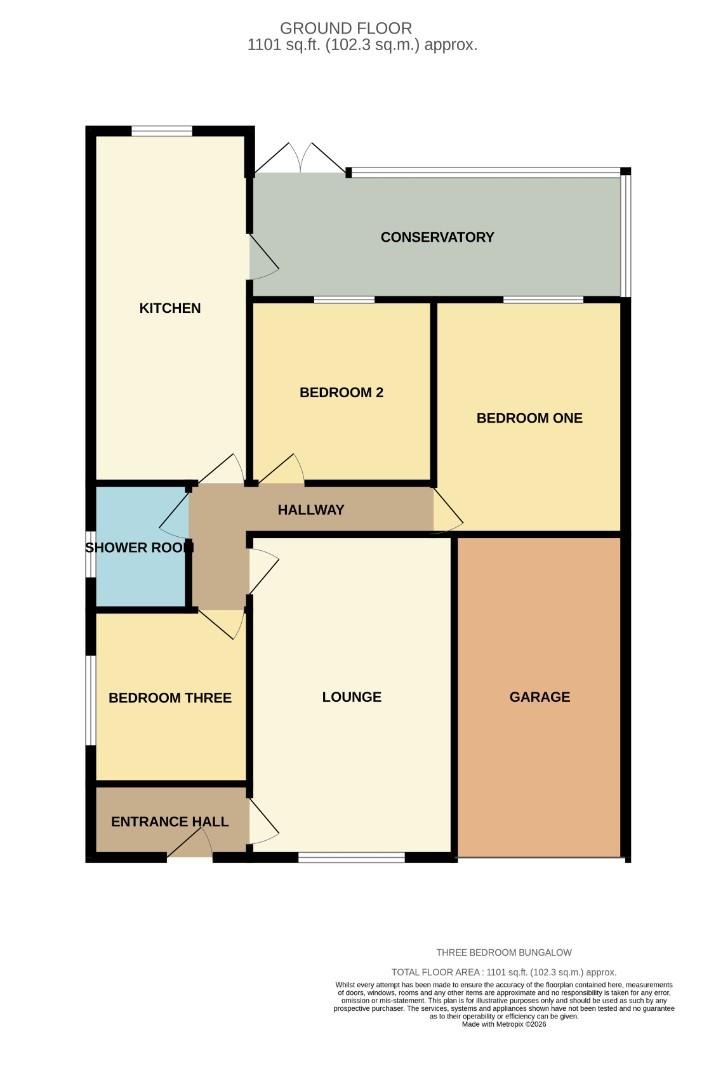 37, Beechfield, Northwich floorplan
