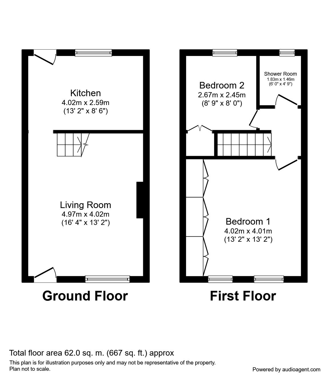 2 Bedrooms Terraced house to rent in John Street, Tyldesley, Manchester M29