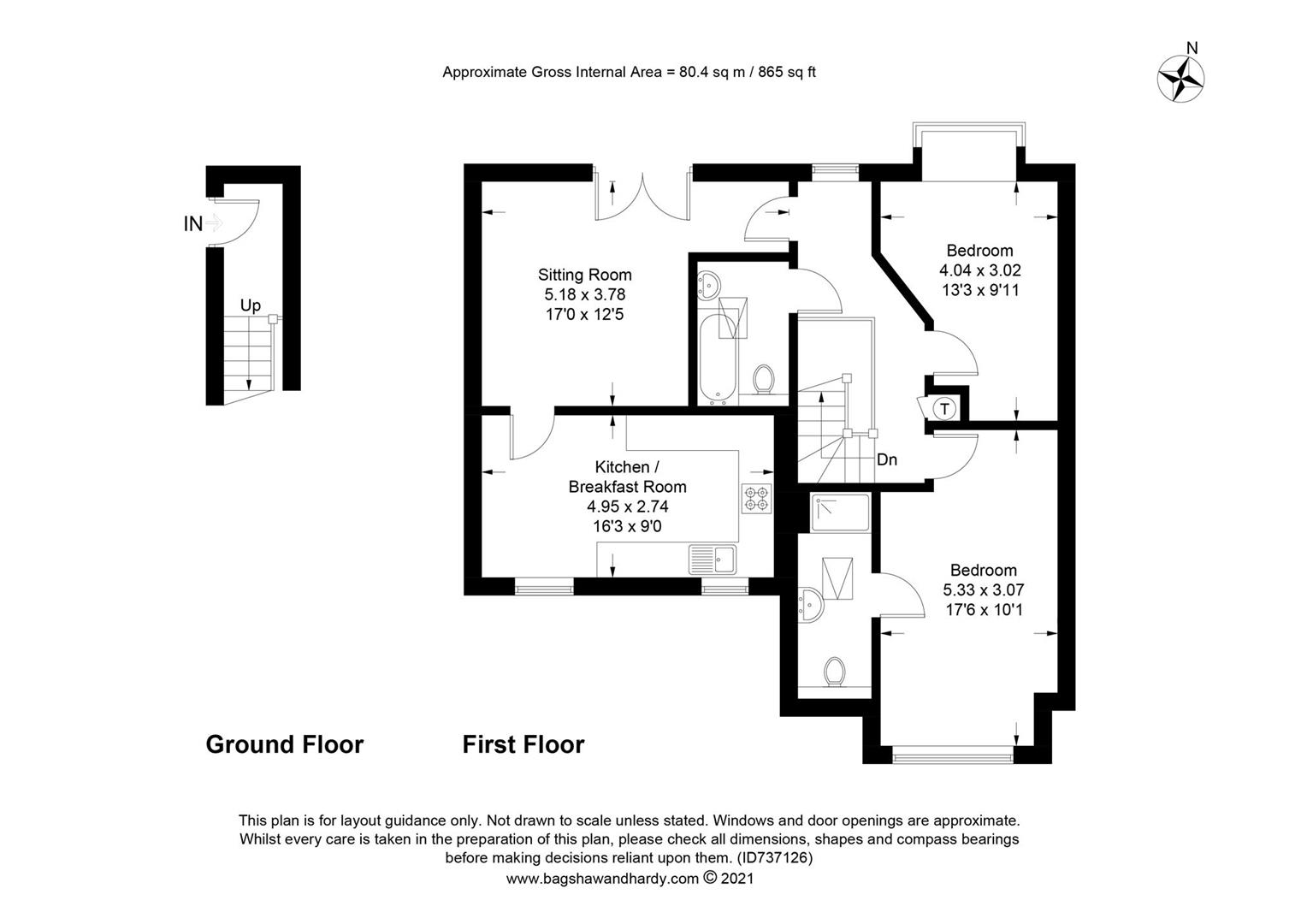3, Orion Mews, Morden floorplan