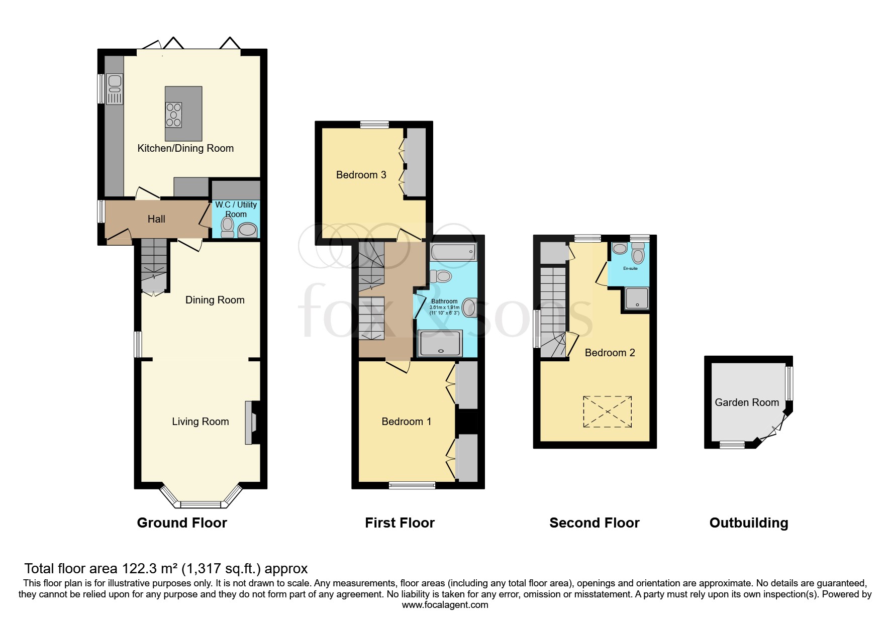 2, Spring Cottages, Brainsmead, Haywards Heath floorplan