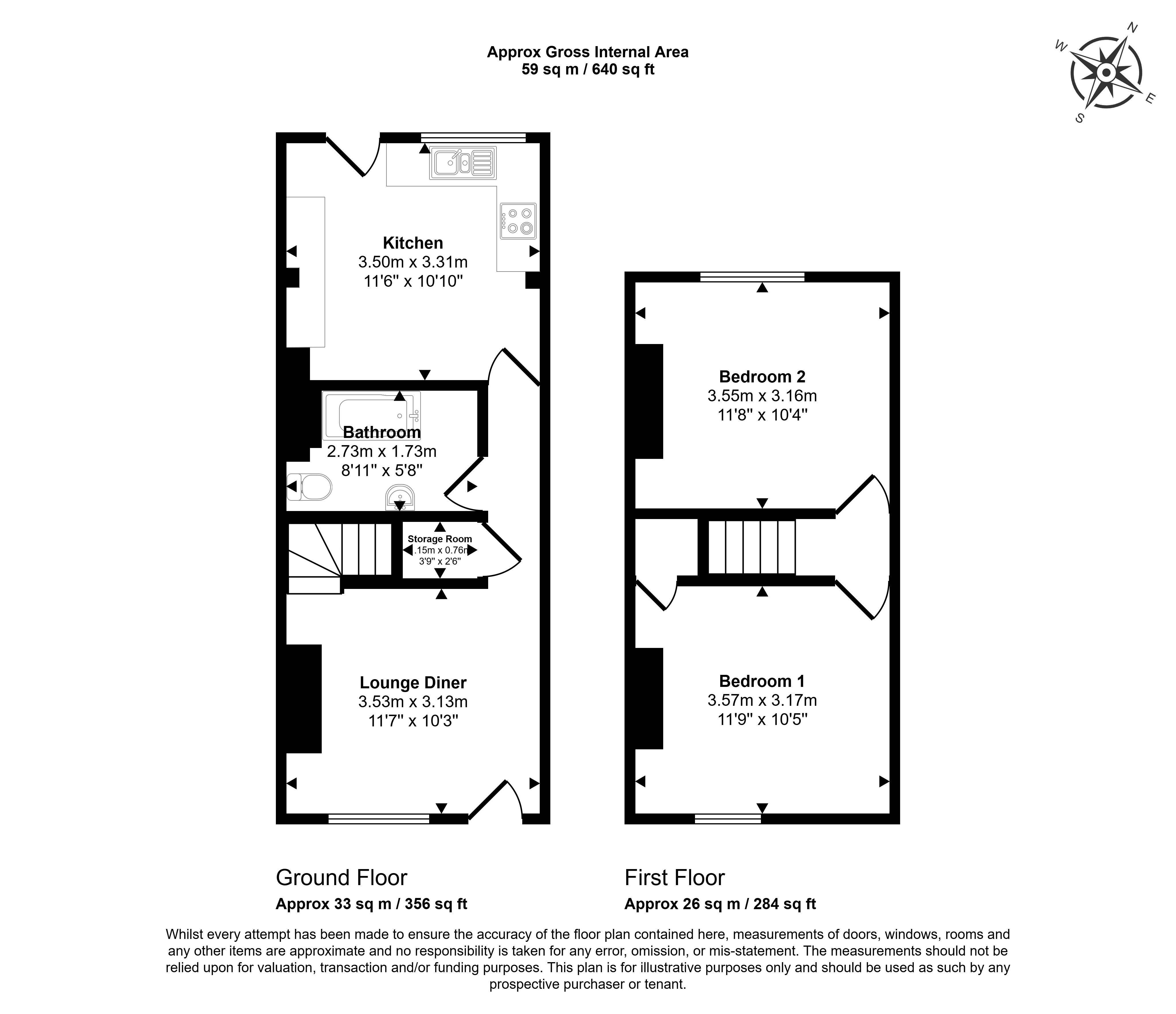 3 Kings Hill Field, 3 Kings Hill Field, Wednesbury floorplan