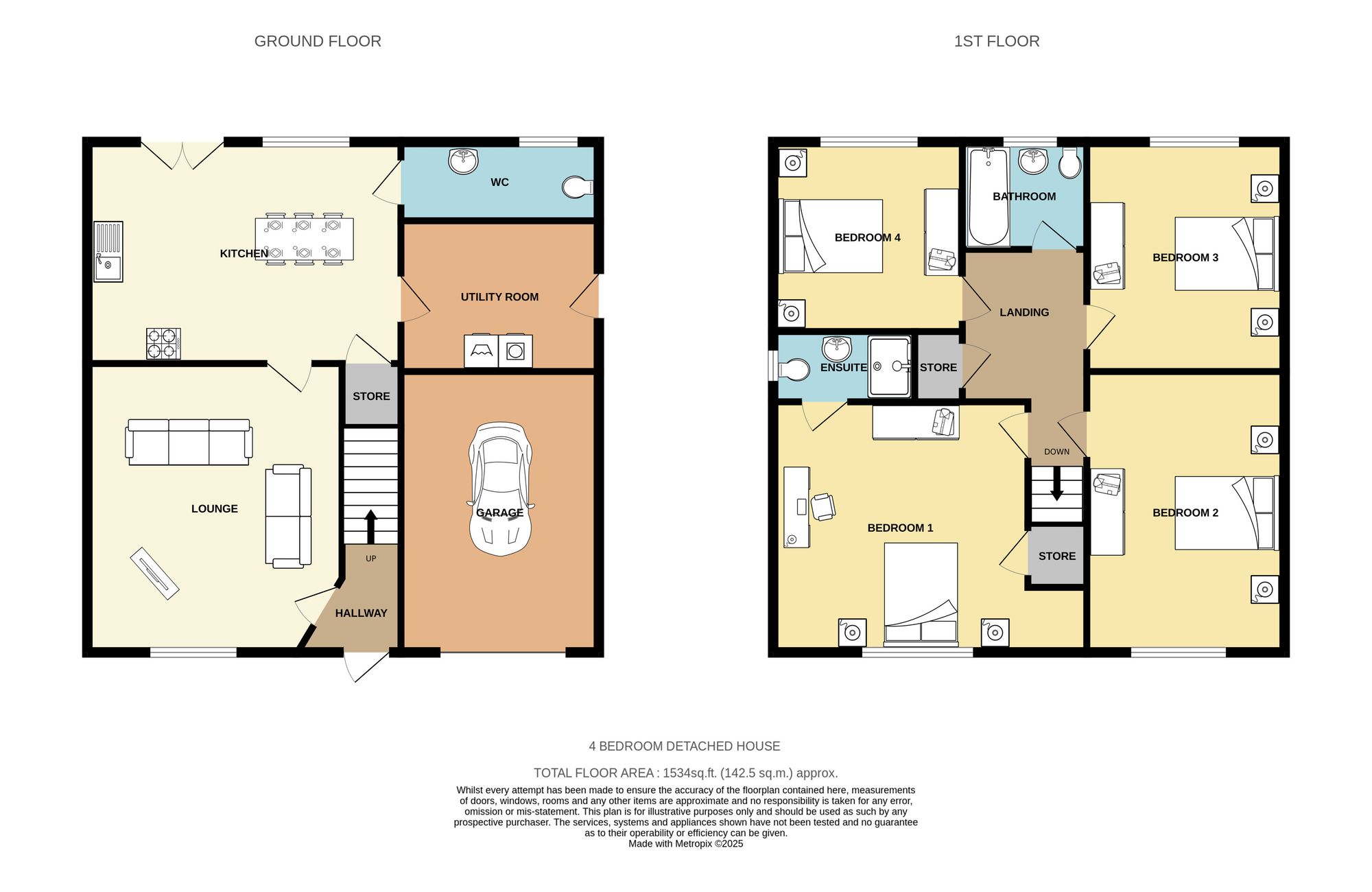 6 Kingfisher Way, Dewsbury floorplan
