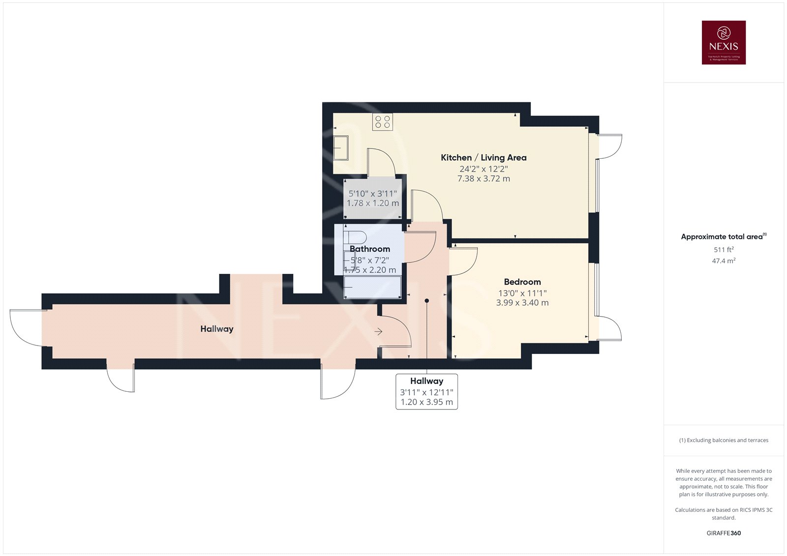 1509 Bankside,, 12 Bankside Boulevard, Salford floorplan